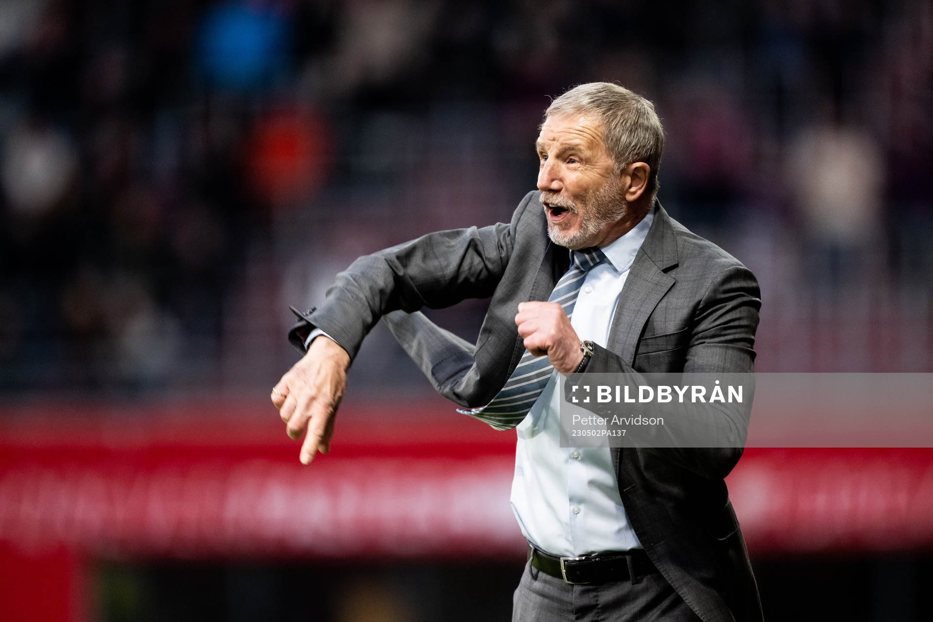 Helsingborgs tränare Stuart Baxter