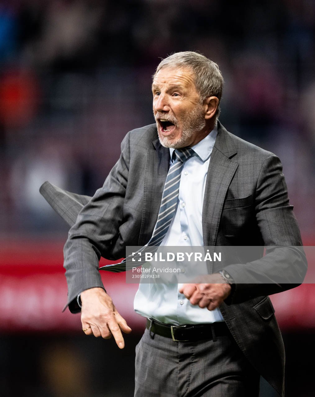 Helsingborgs tränare Stuart Baxter
