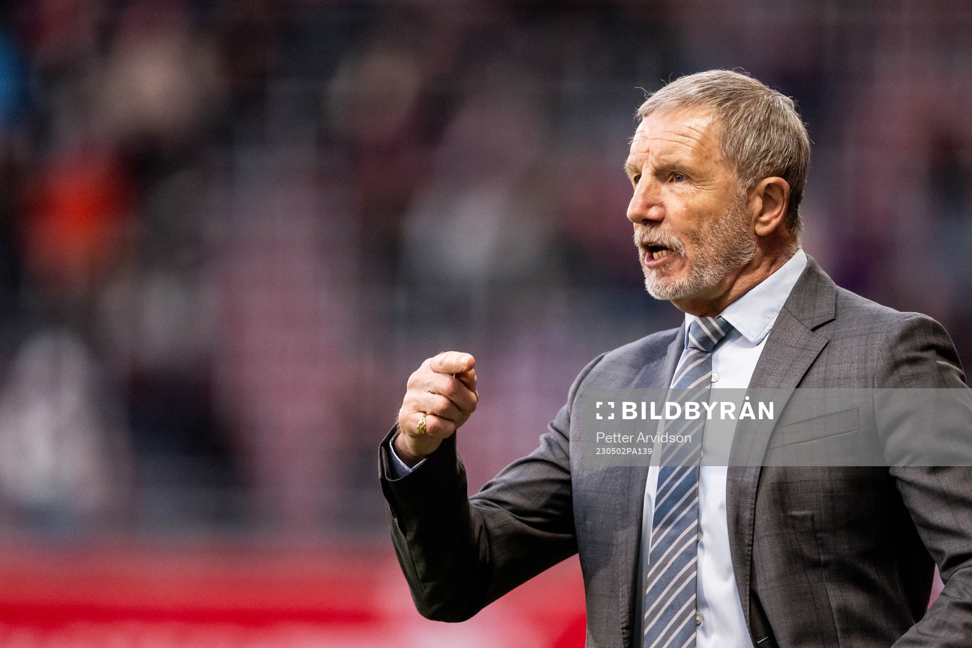 Helsingborgs tränare Stuart Baxter