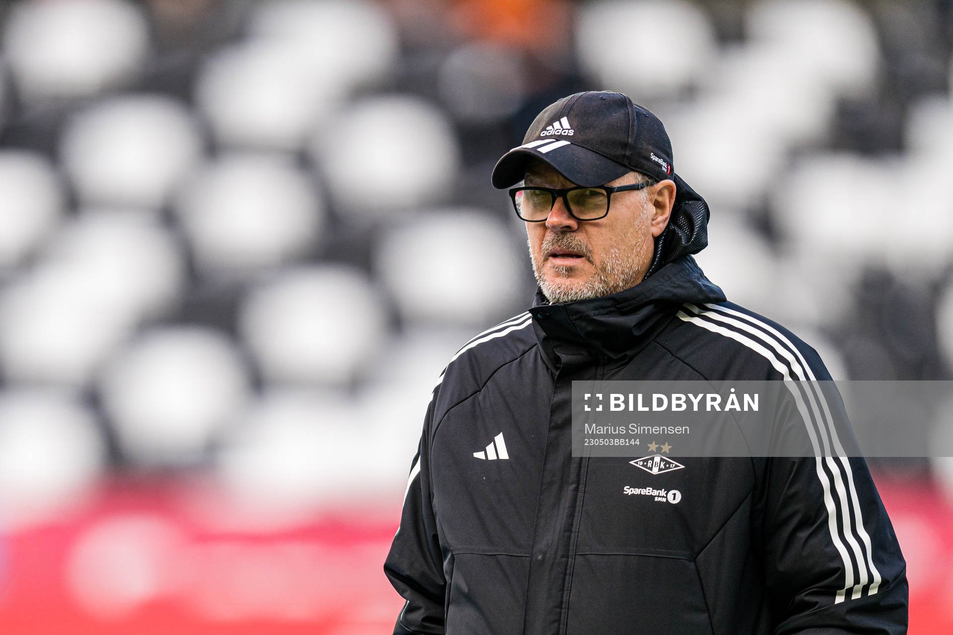 Kjetil Rekdal, head coach of Rosenborg, ahead of the Eliteserien match between Rosenborg and Brann on May 3, 2023 in Trondheim.