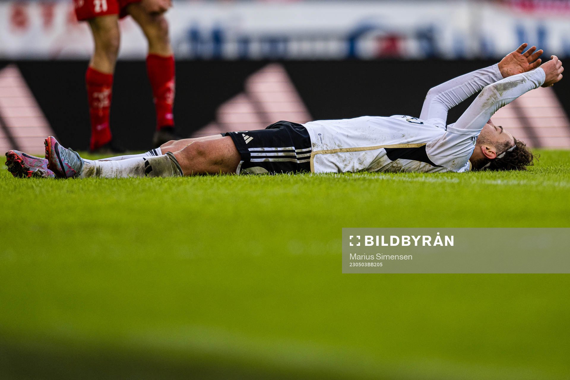 Agon Sadiku of Rosenborg reacts