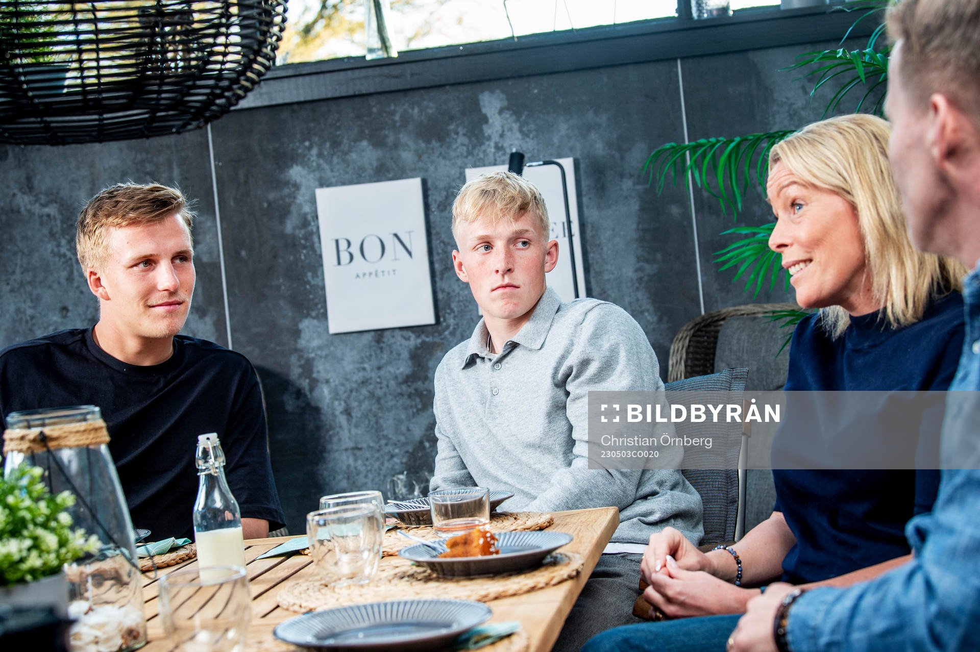 Casper Widell, Melker Widell, Linda Widell och Mikael Widell