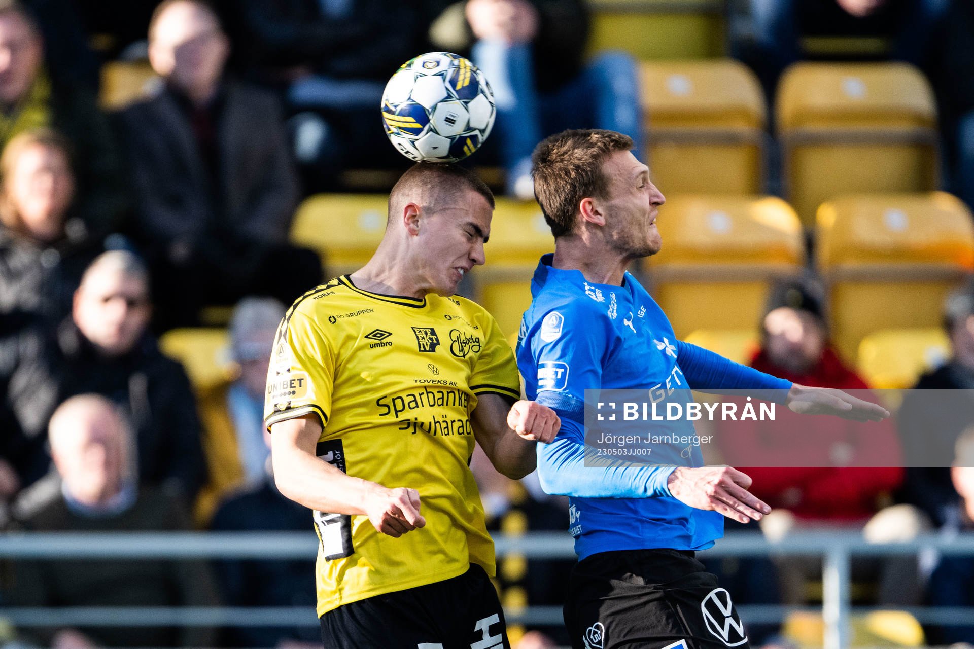 Elfsborgs Gustaf Lagerbielke och Halmstads Viktor Granath