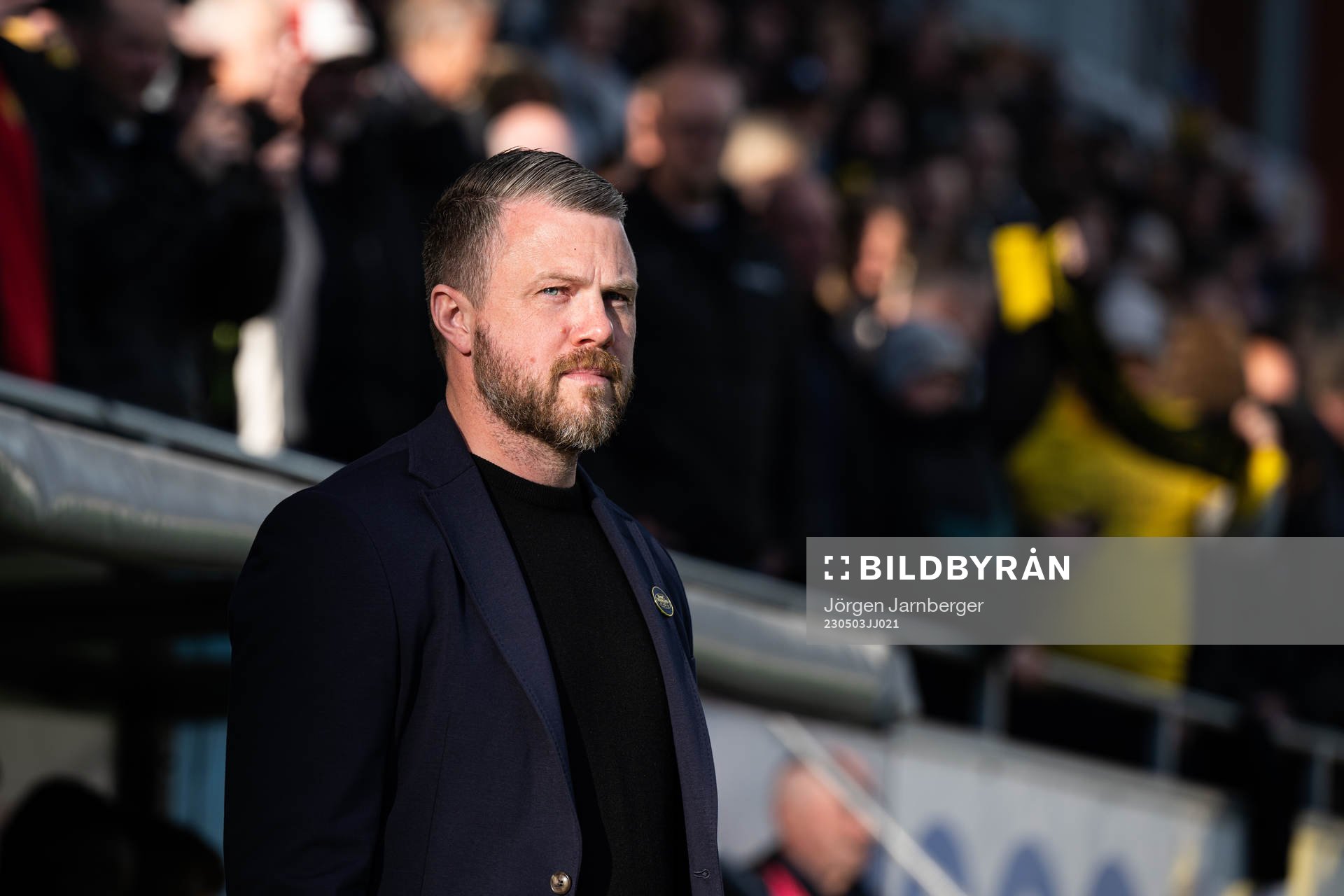 Elfsborgs manager Jimmy Thelin