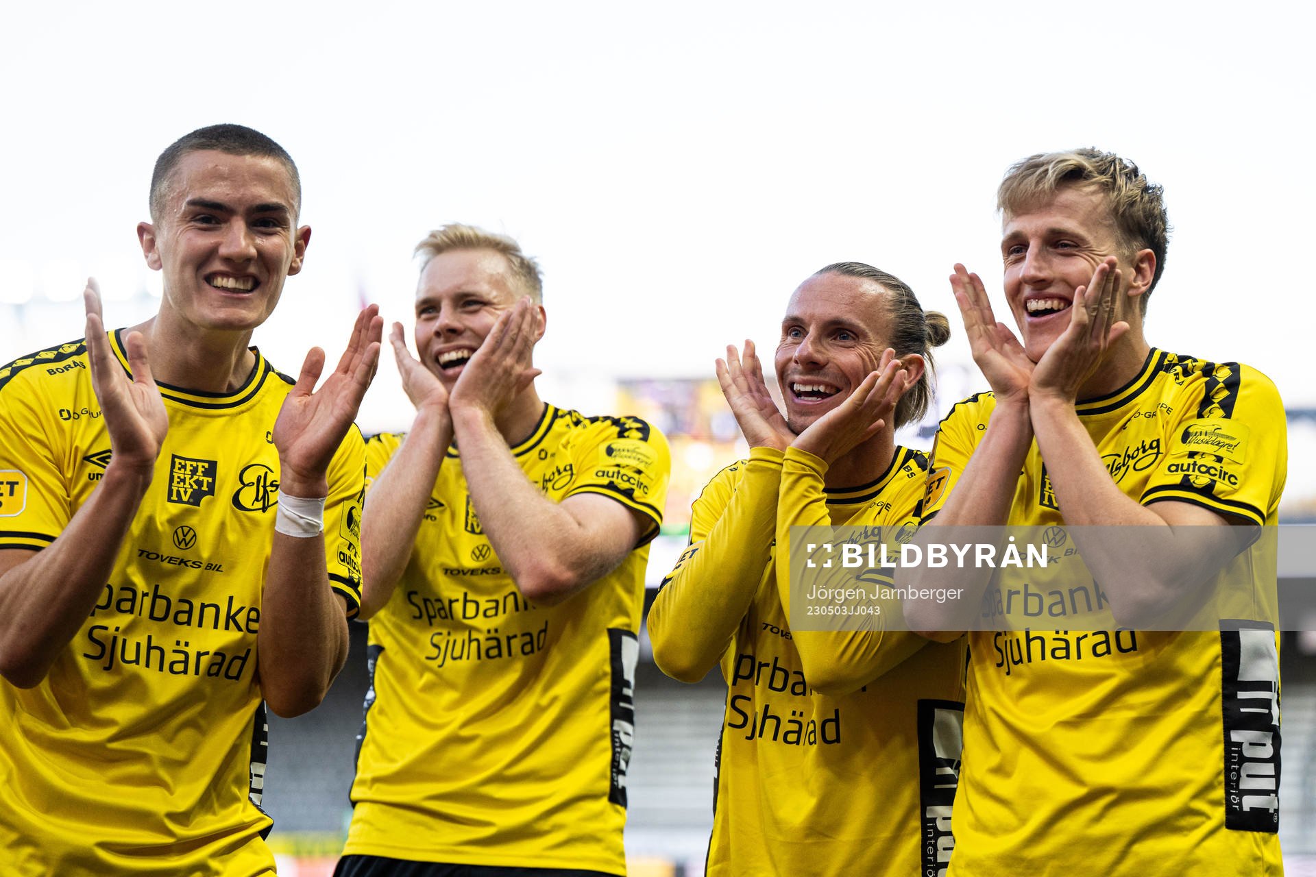 Elfsborgs Gustaf Lagerbielke, Sveinn Guðjohnsen, Niklas