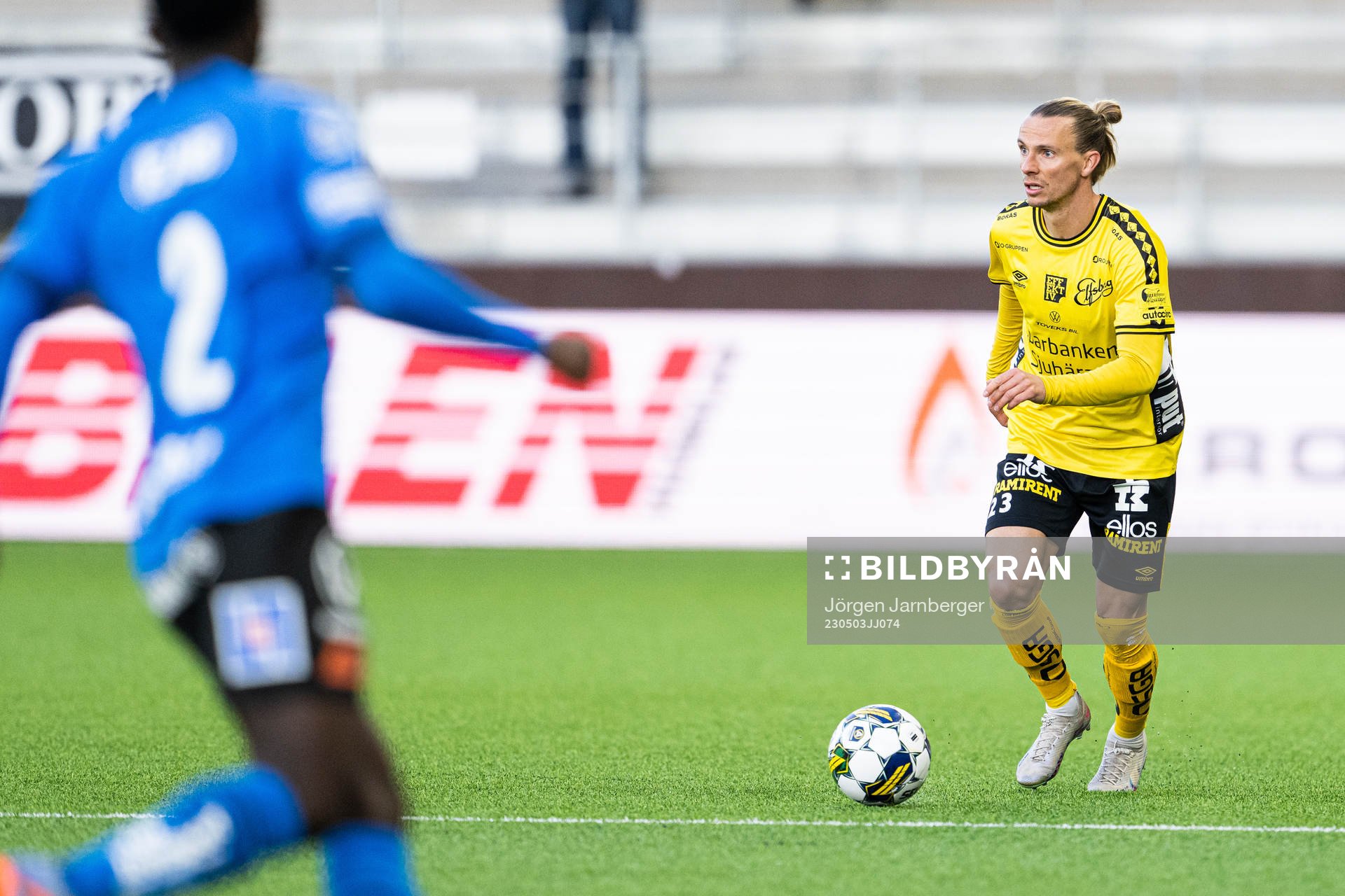 under fotbollsmatchen i Allsvenskan mellan Elfsborg och