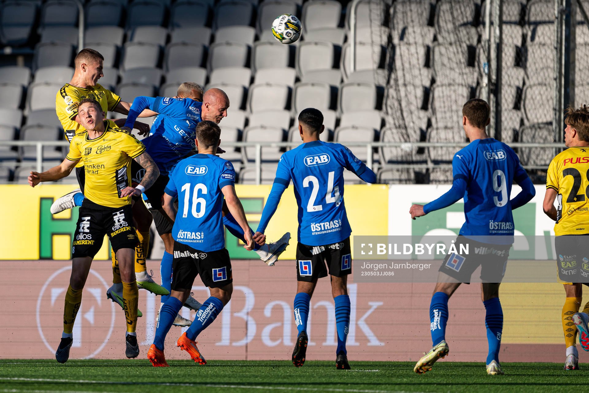 Elfsborgs Gustaf Lagerbielke och Sebastian Holmen