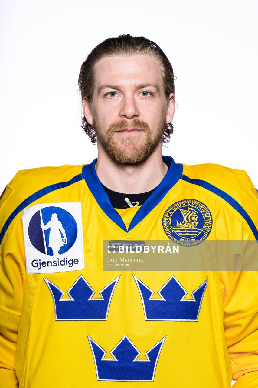 Anton Lindholm of Sweden poses for a portrait