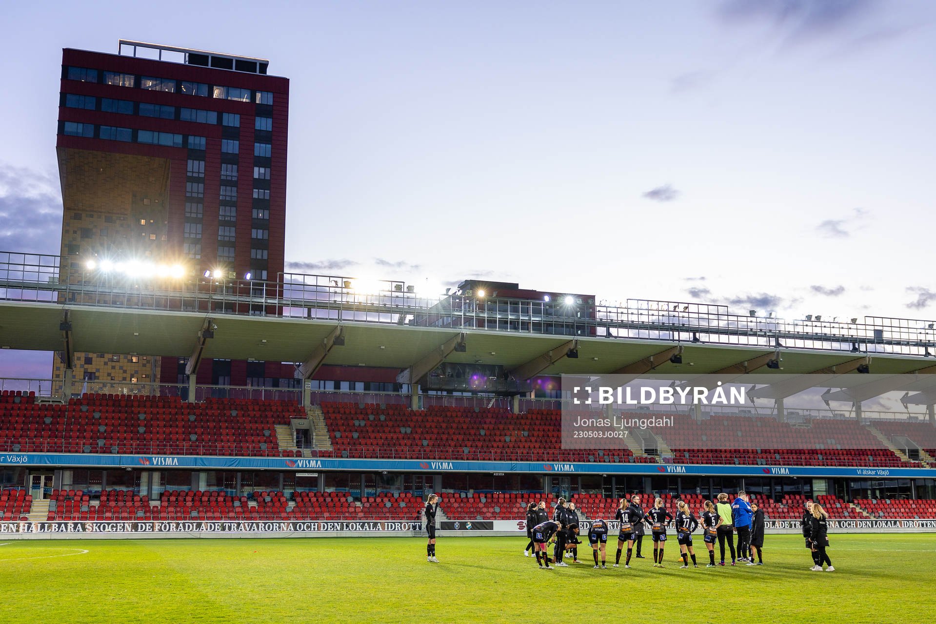 Växjö DFFs spelare deppar