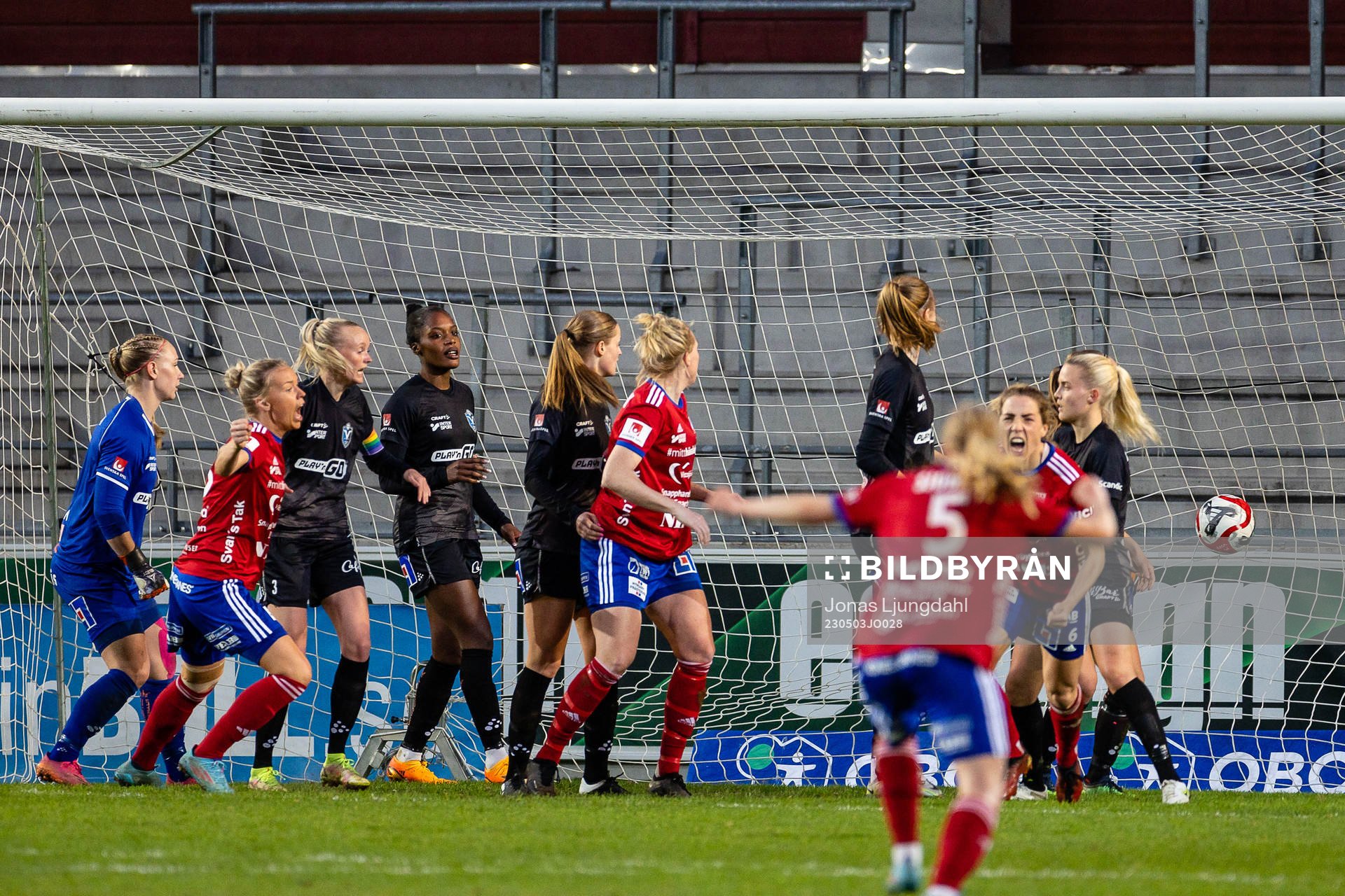 Vittsjös Clara Markstedt gör mål 0-1