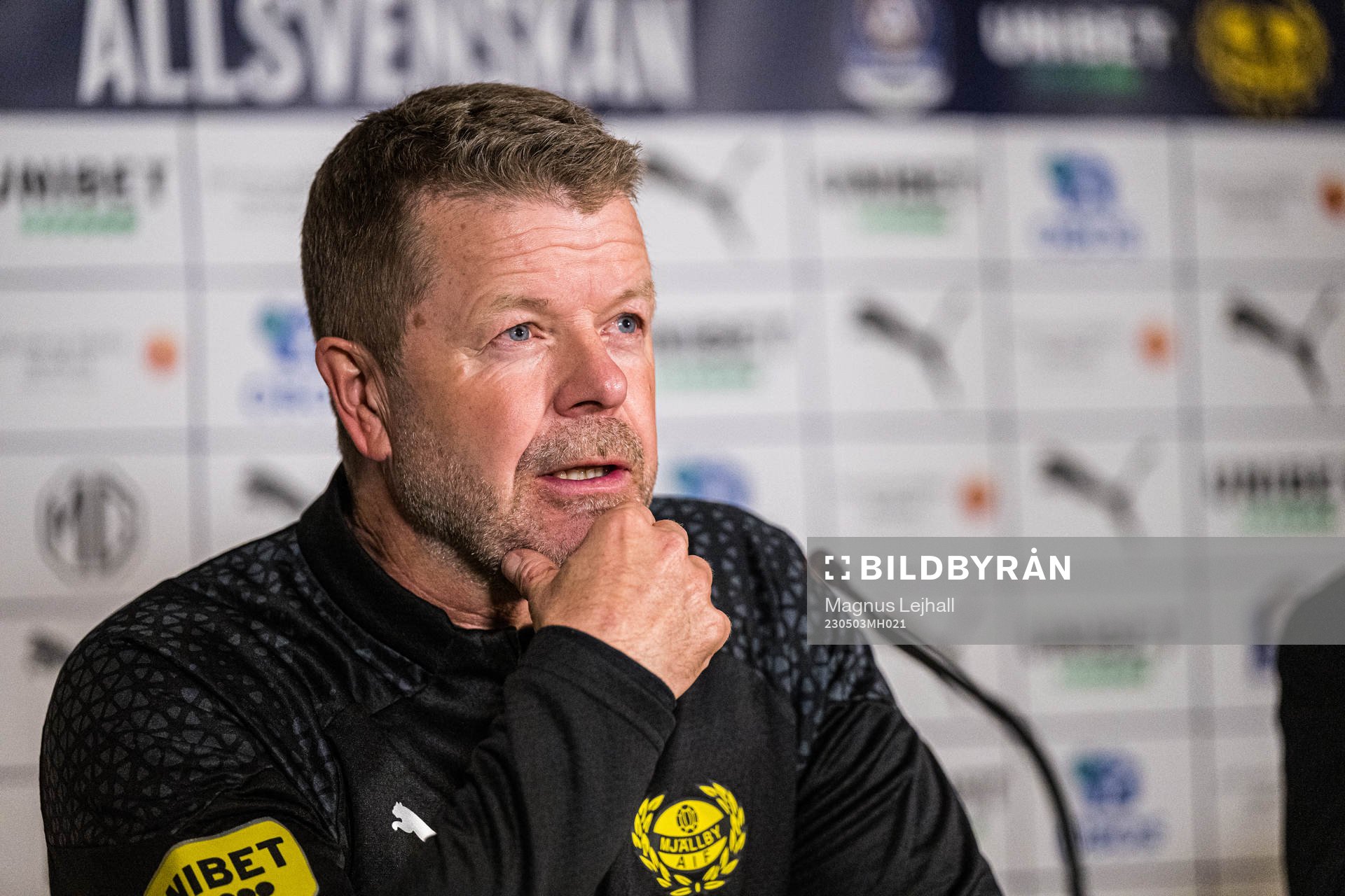 Mjällbys tränare Anders Torstensson