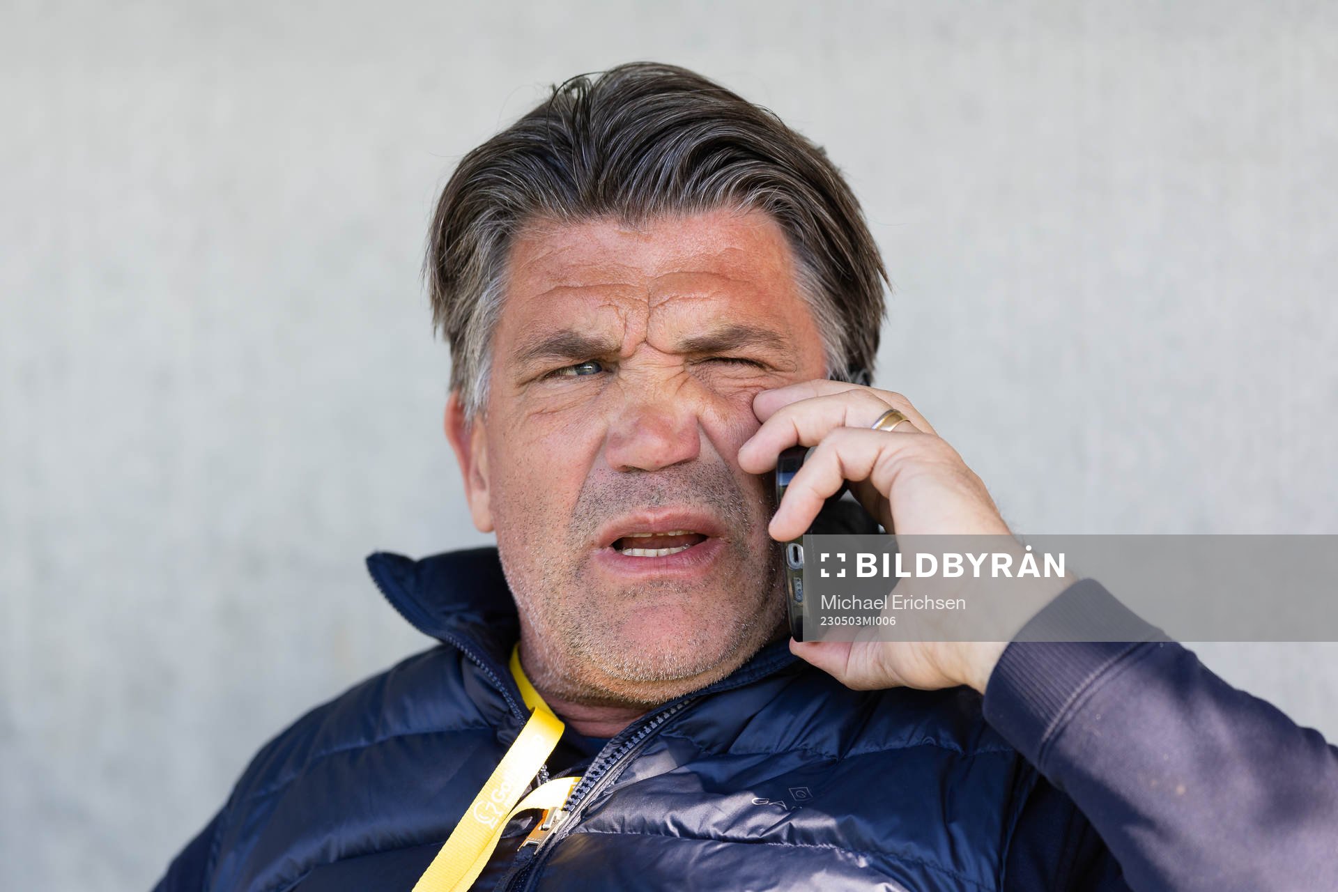 Djurgårdens sportchef Bosse Andersson innan