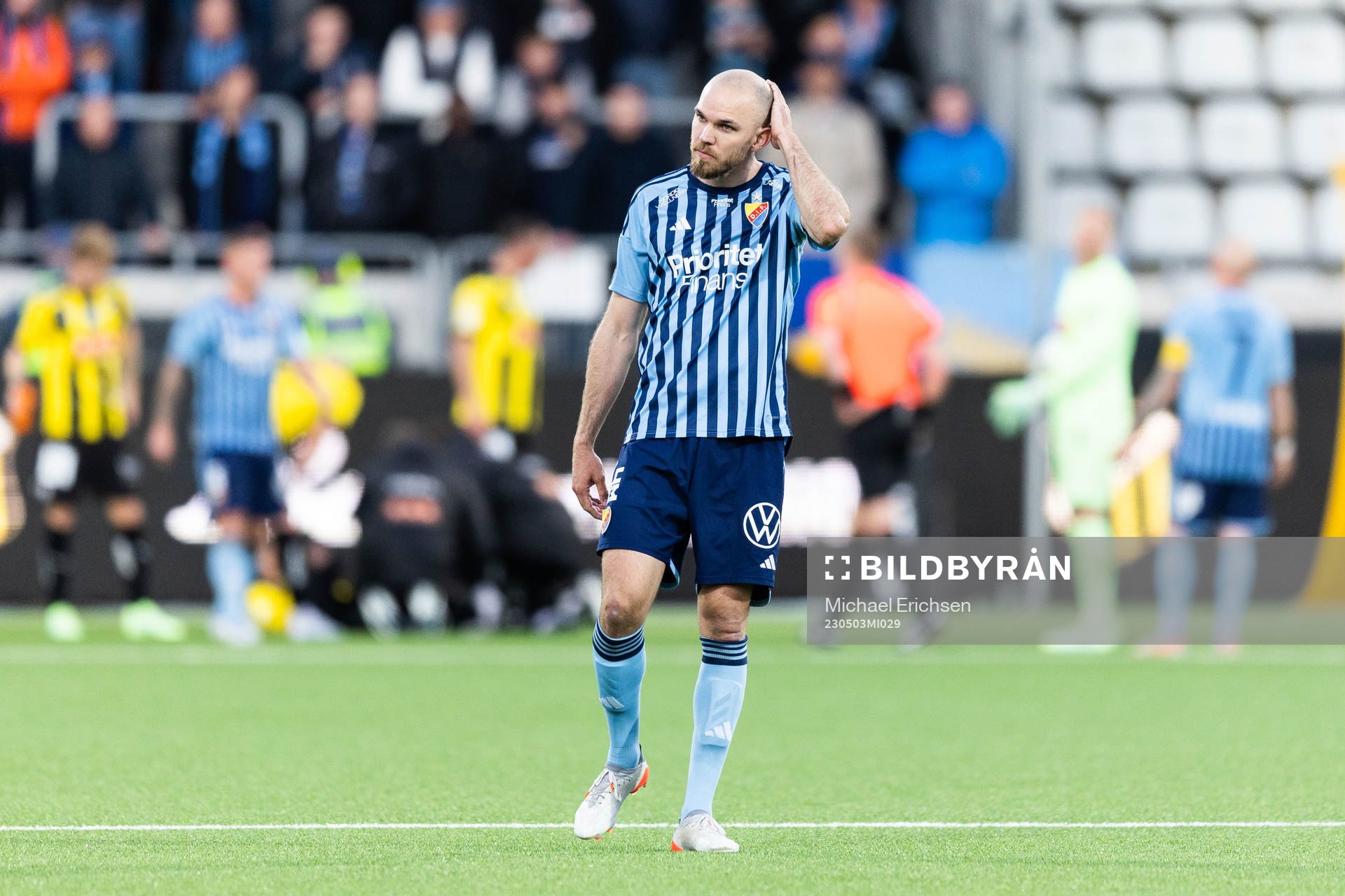 Djurgårdens Marcus Danielson deppar