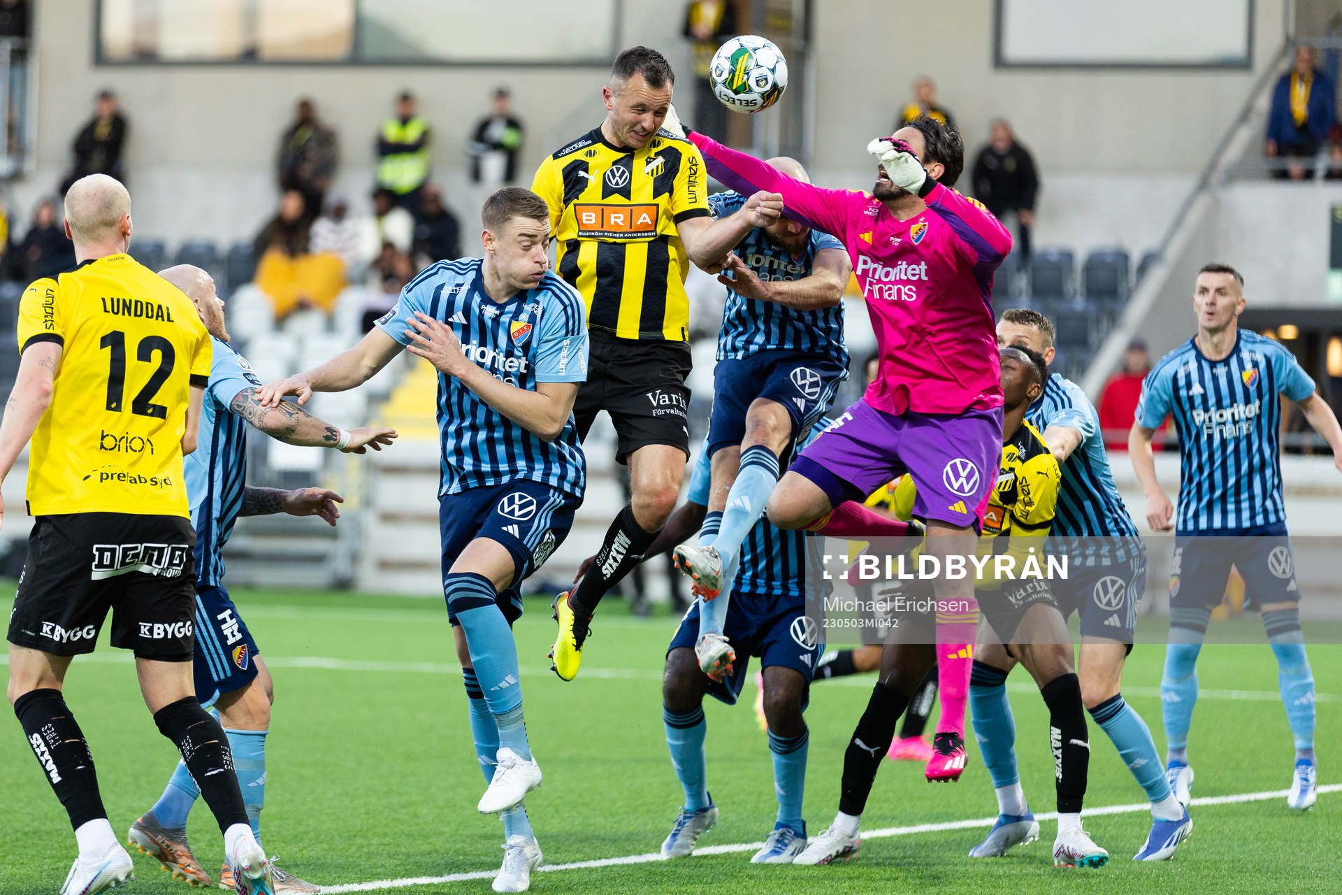 Häckens Even Hovland nickar in 3-1 i mål bakom