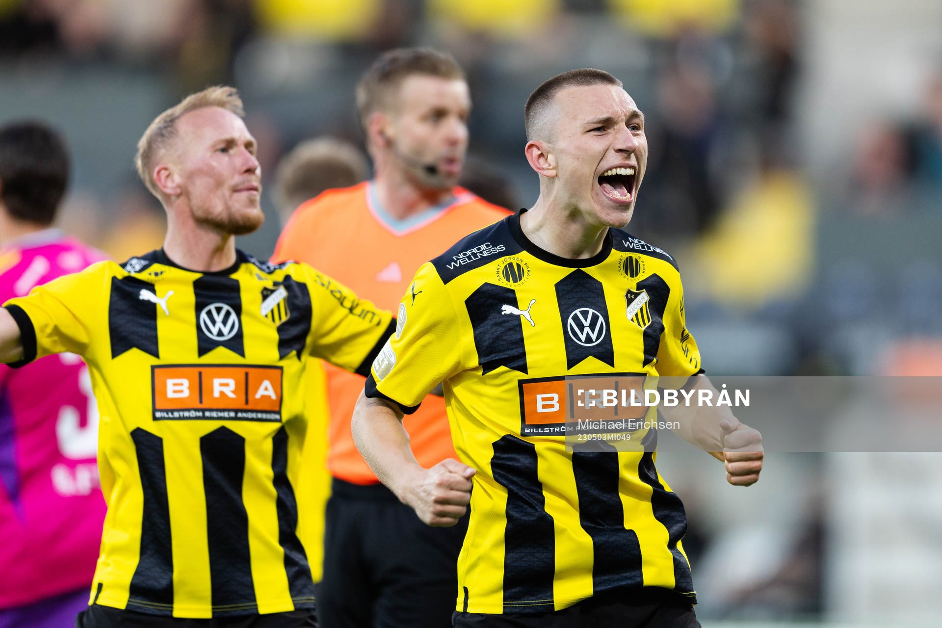 Häckens Mikkel Rygaard Jensen och Kristoffer Lund Hansen