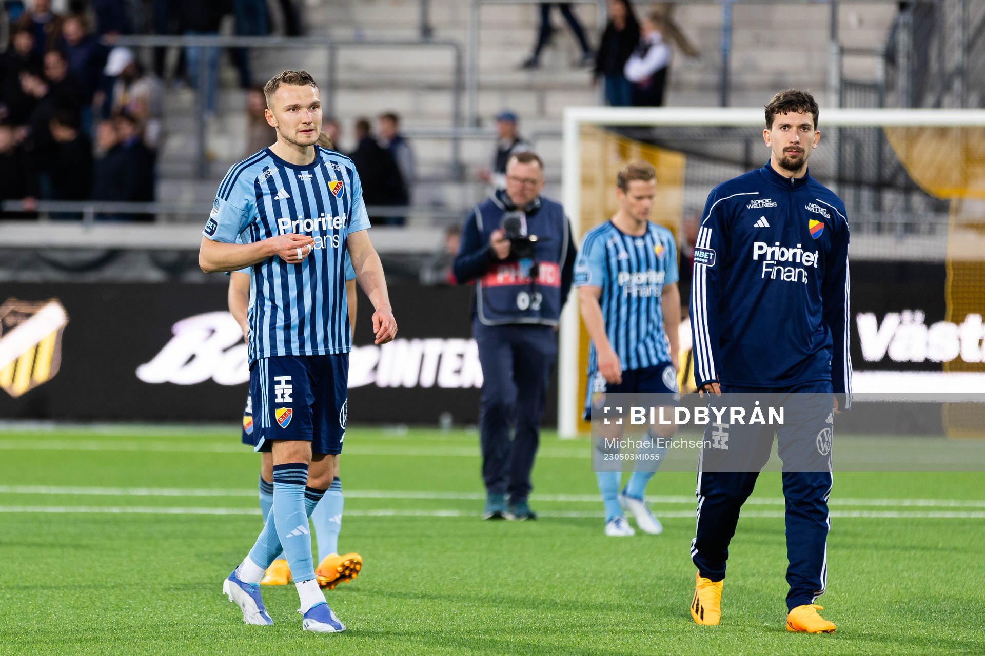 Djurgårdens Piotr Johansson deppar