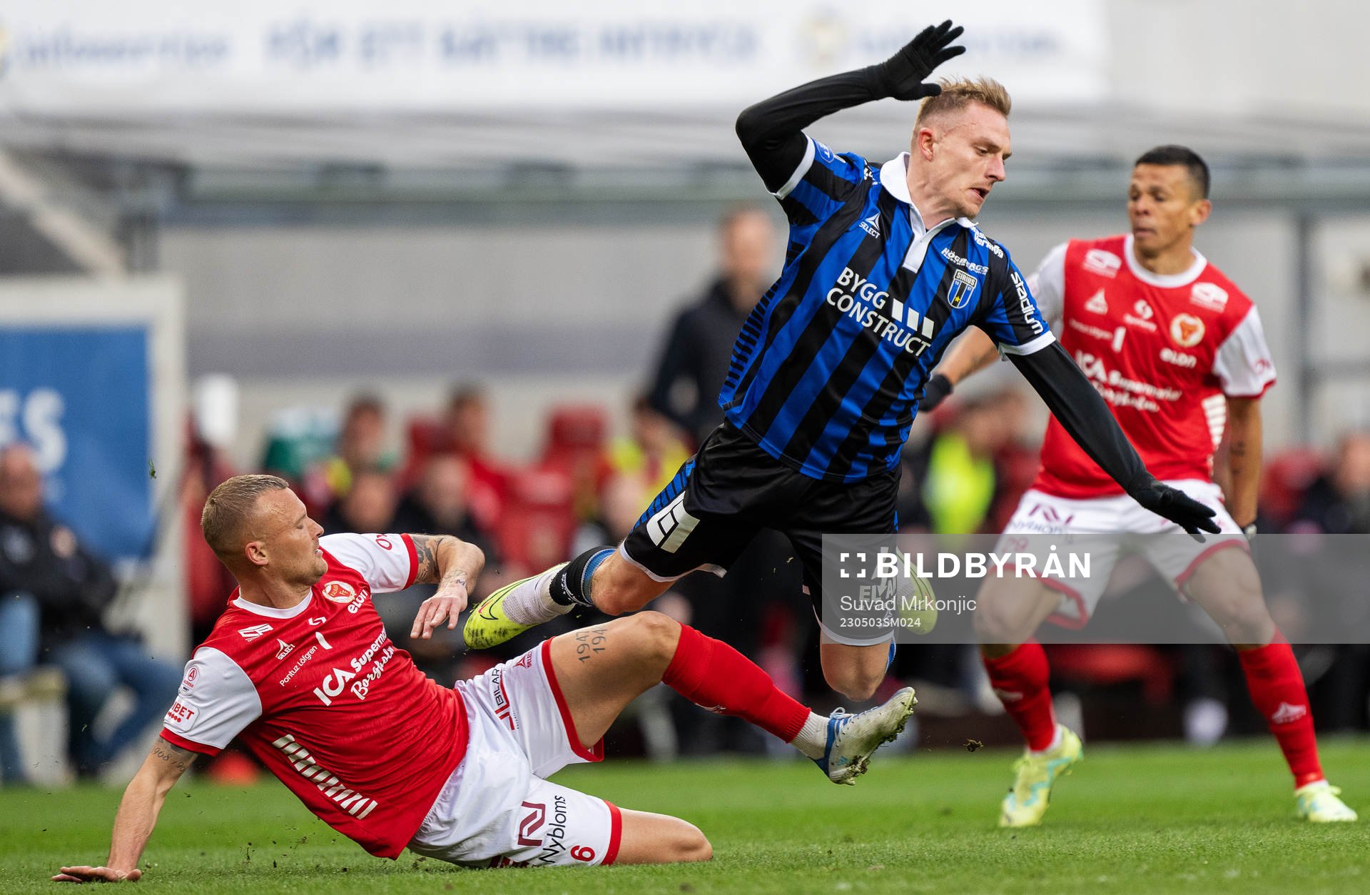 Kalmars Rasmus Sjöstedt och Sirius Magnus Kaastrup