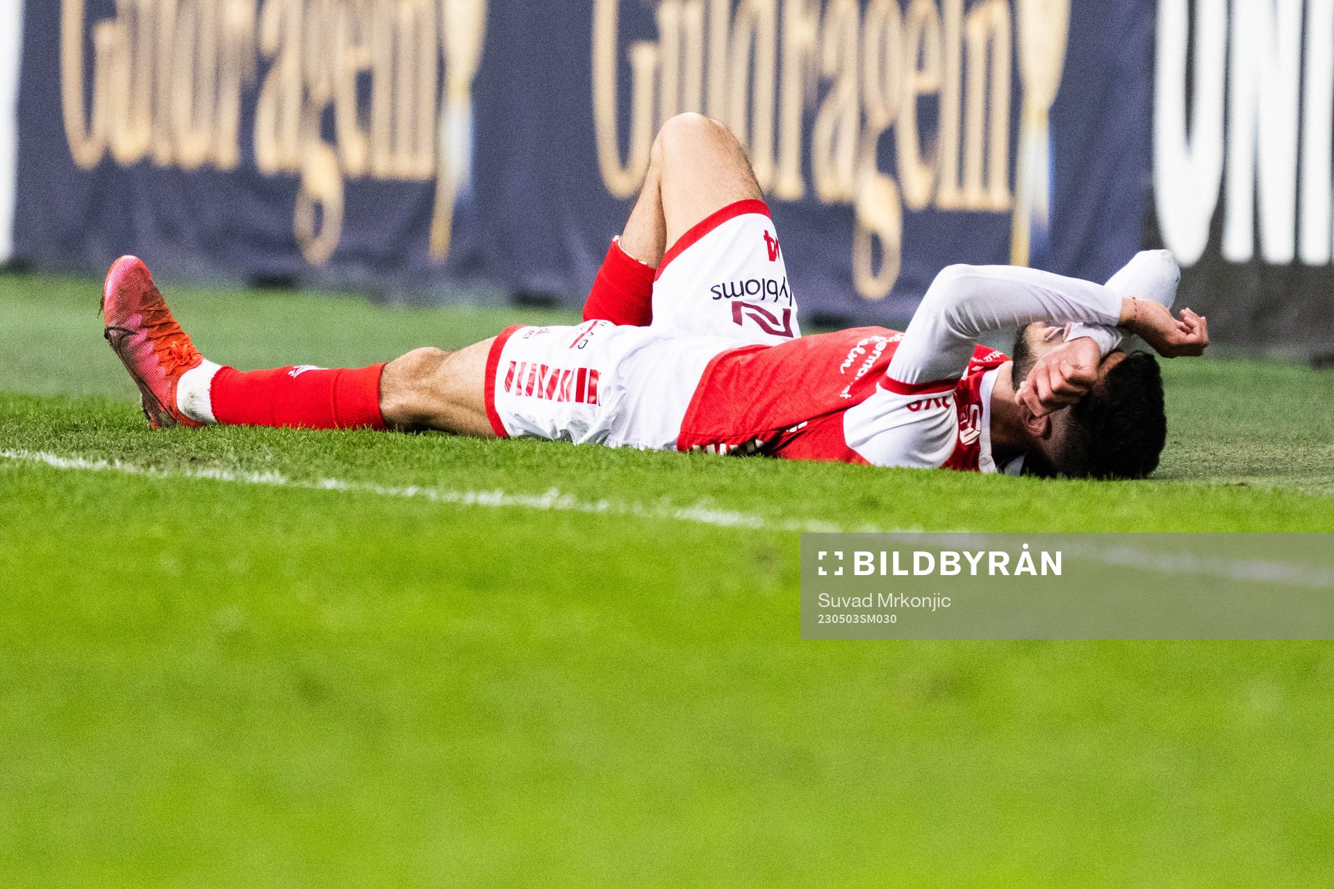 Kalmars Noah Shamoun har ont