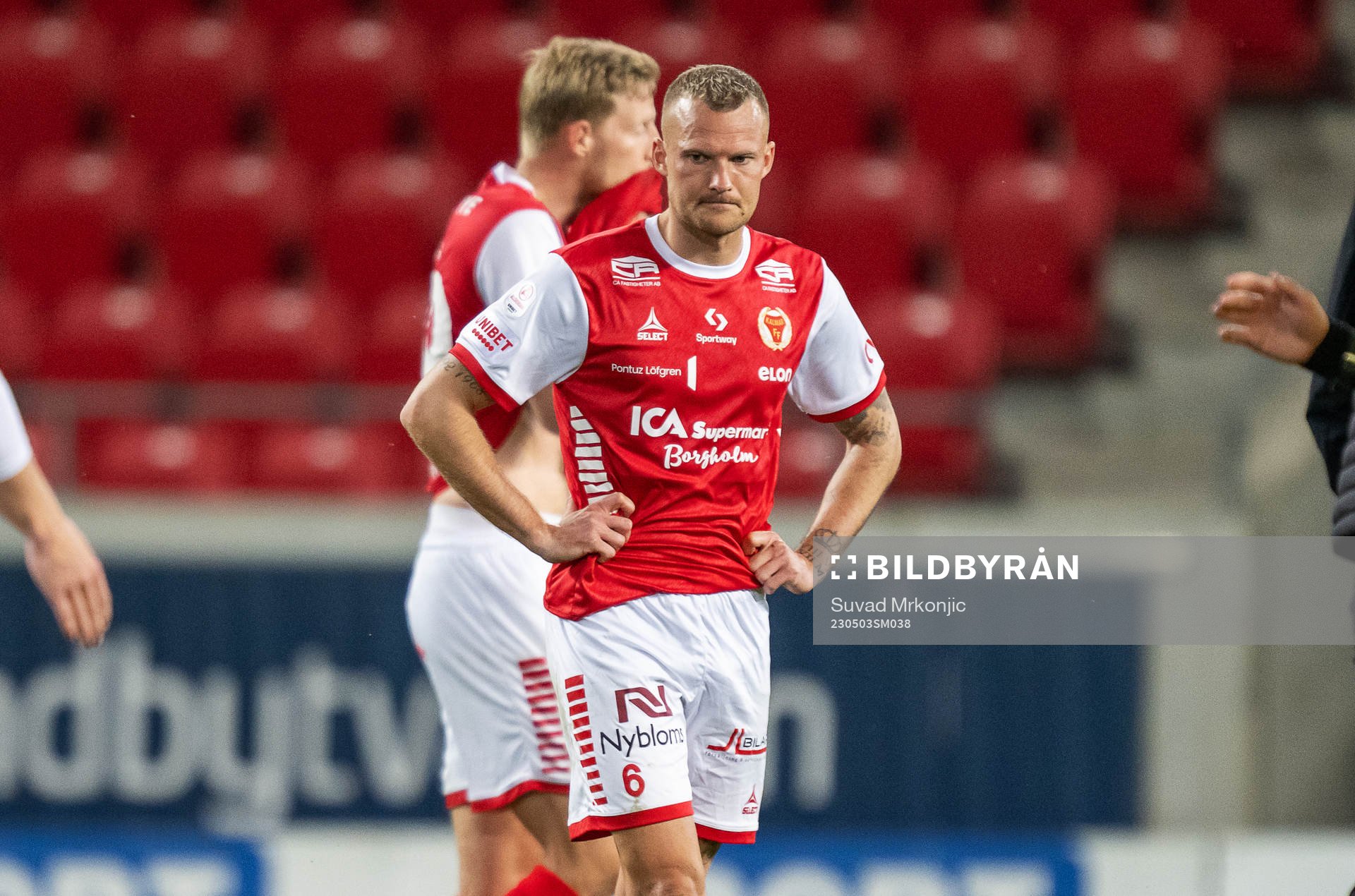 Kalmars Rasmus Sjöstedt deppar