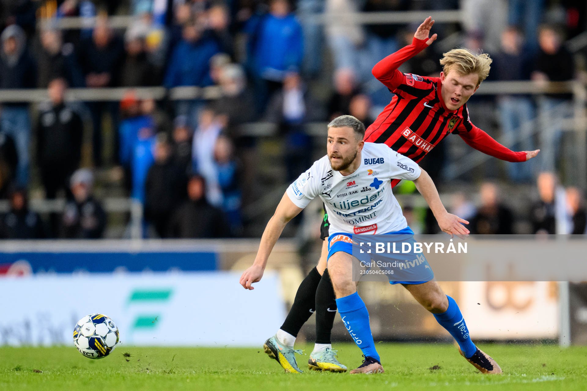 Värnamos Albion Ademi och Brommapojkarnas Alexander Jensen