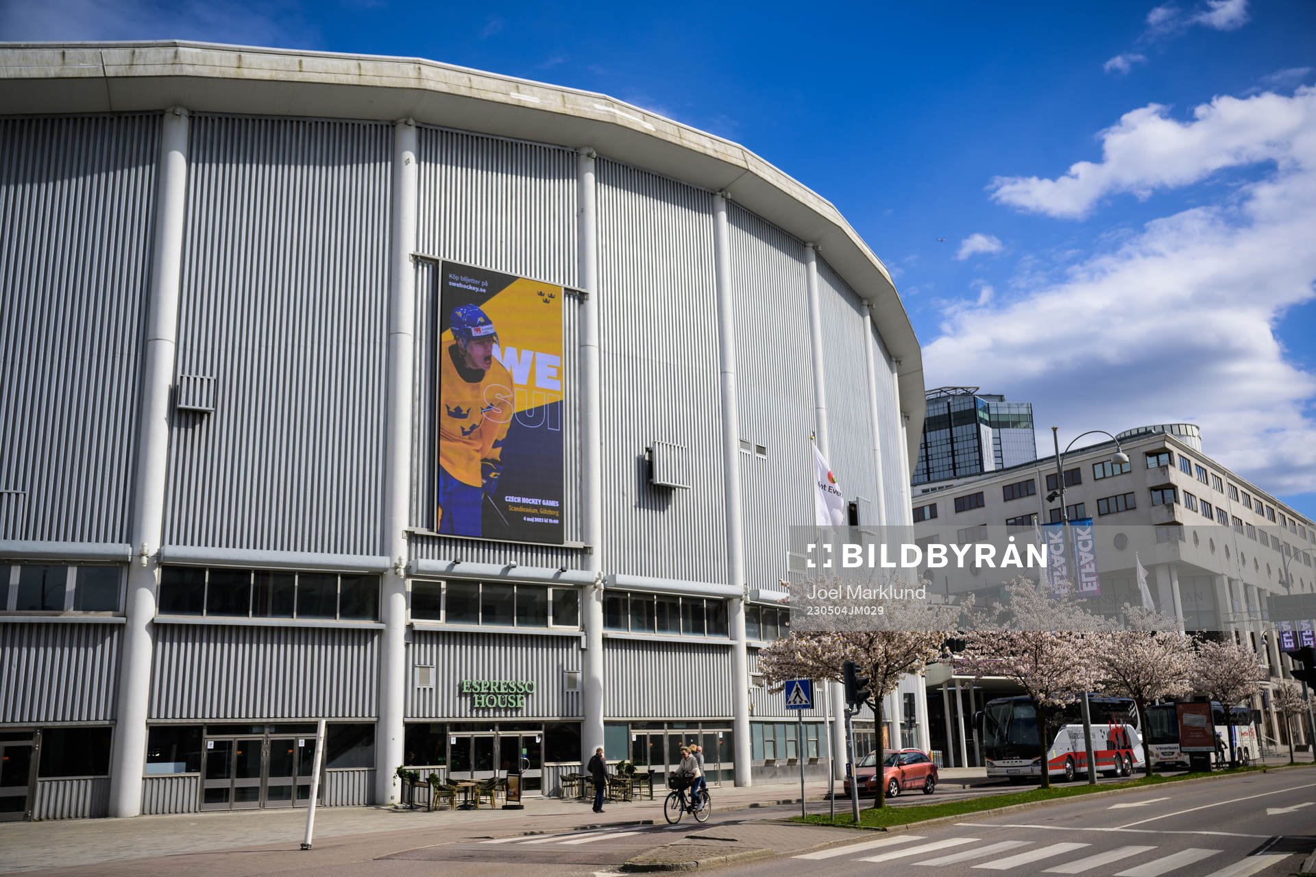 Exterior view of Scandinavium Arena