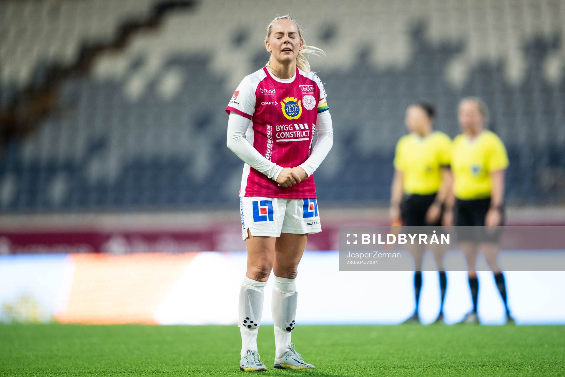 IK Uppsalas Agnes Nyberg deppar