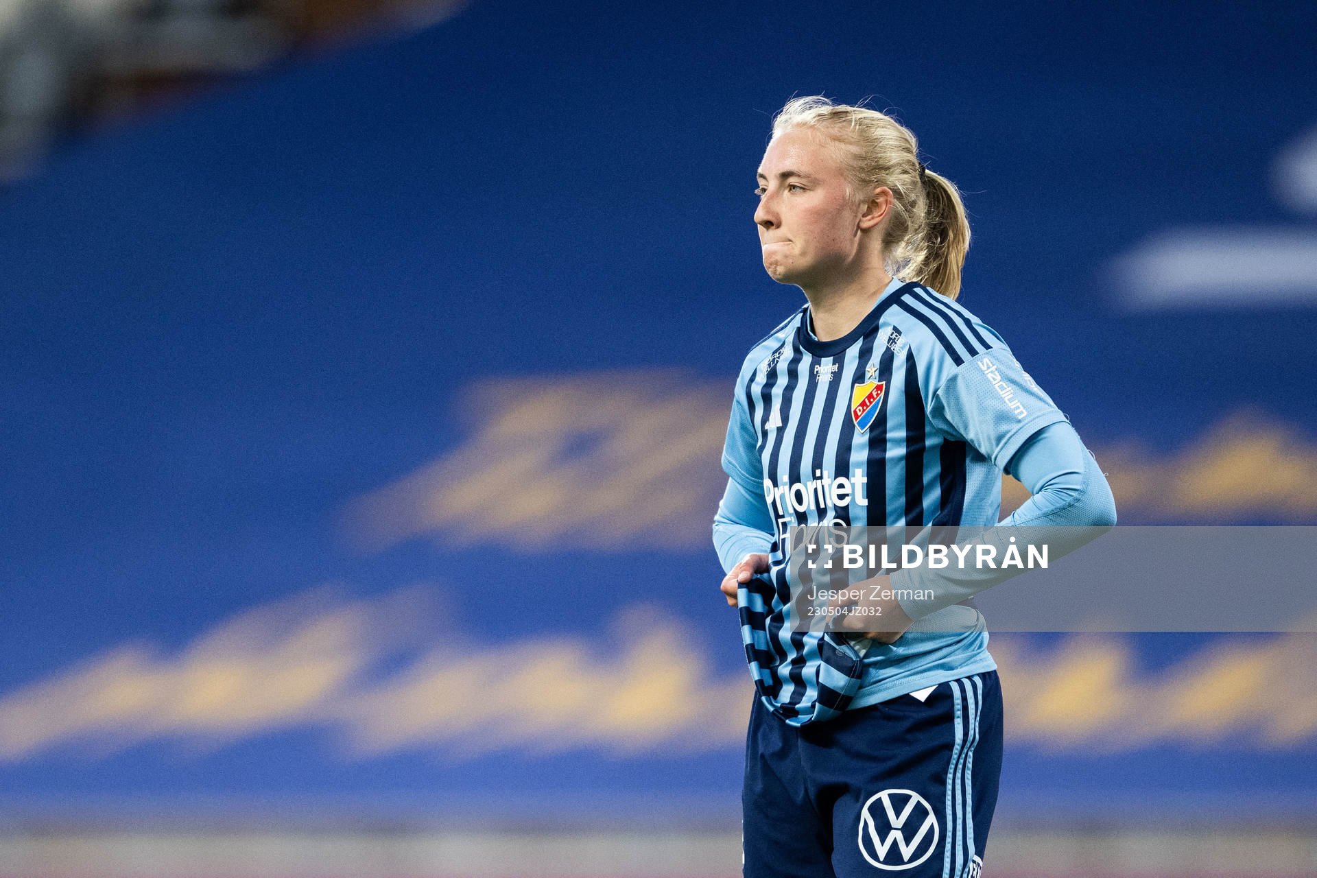 Djurgårdens Stinalisa Johansson deppar