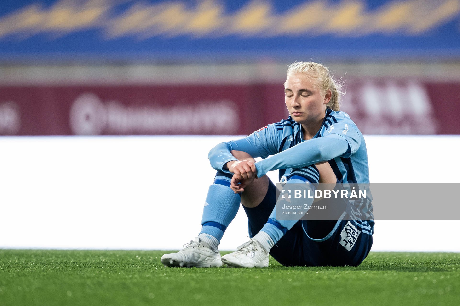 Djurgårdens Stinalisa Johansson deppar