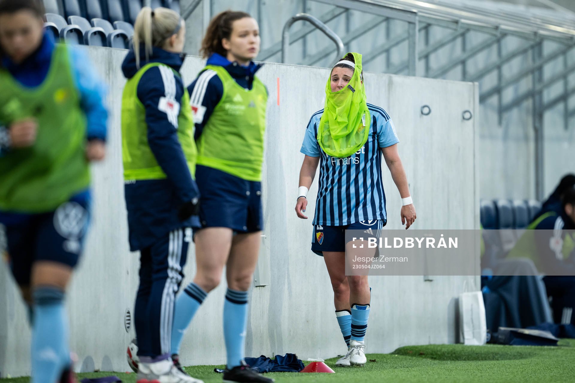 Djurgårdens Hayley Dowd deppar