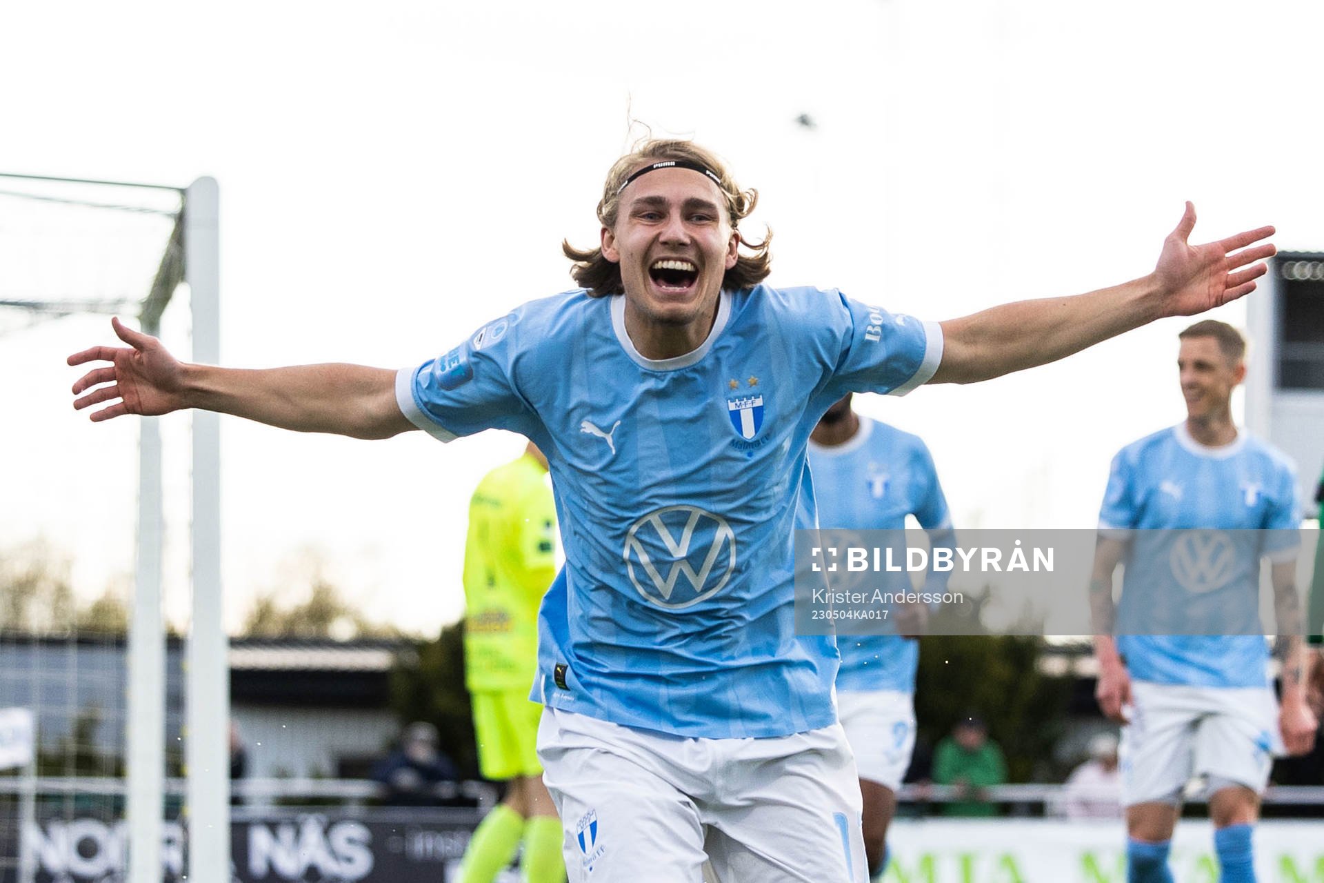 Malmö FFs Sebastian Nanasi jublar