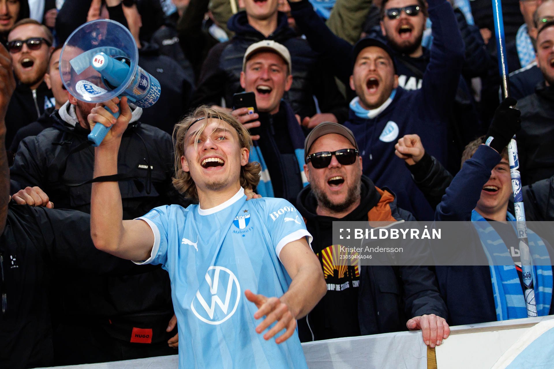 Malmö FFs Sebastian Nanasi jublar