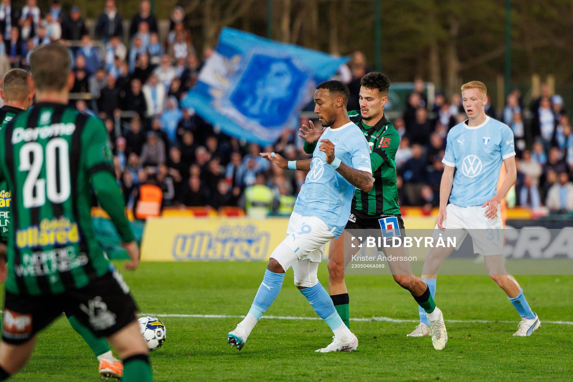 Malmö FFs Derek Cornelius och Varbergs Assad Al Hamlawi