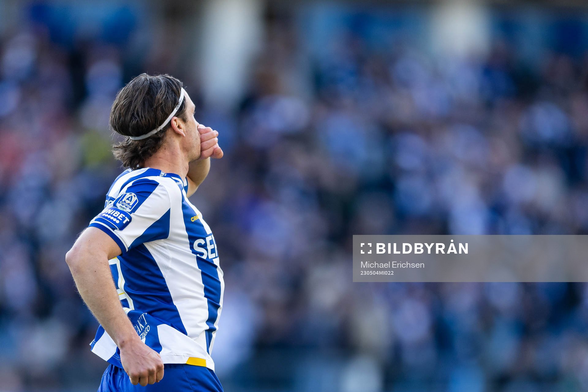 IFK Göteborgs Gustav Svensson jublar
