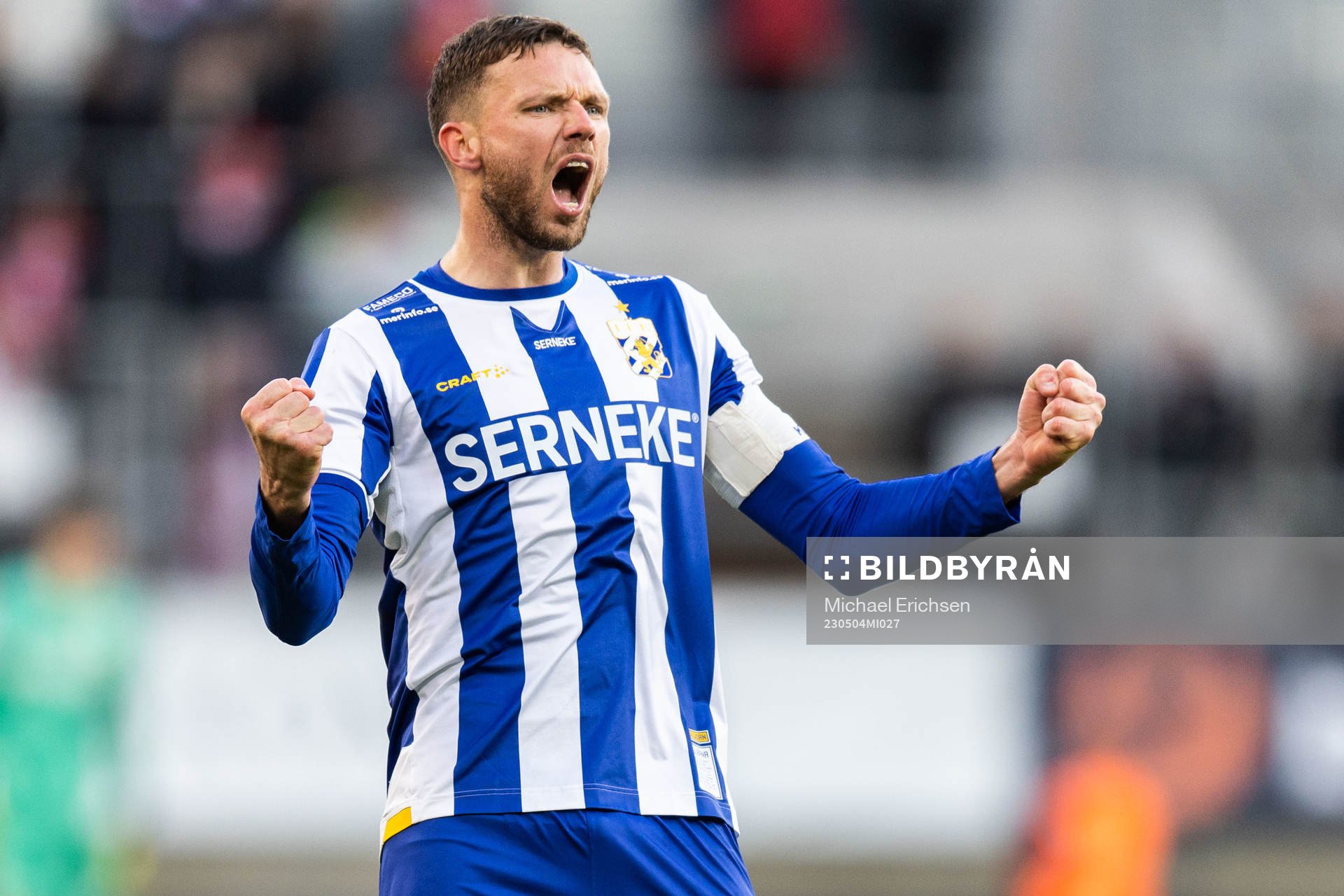 IFK Göteborgs Marcus Berg jublar
