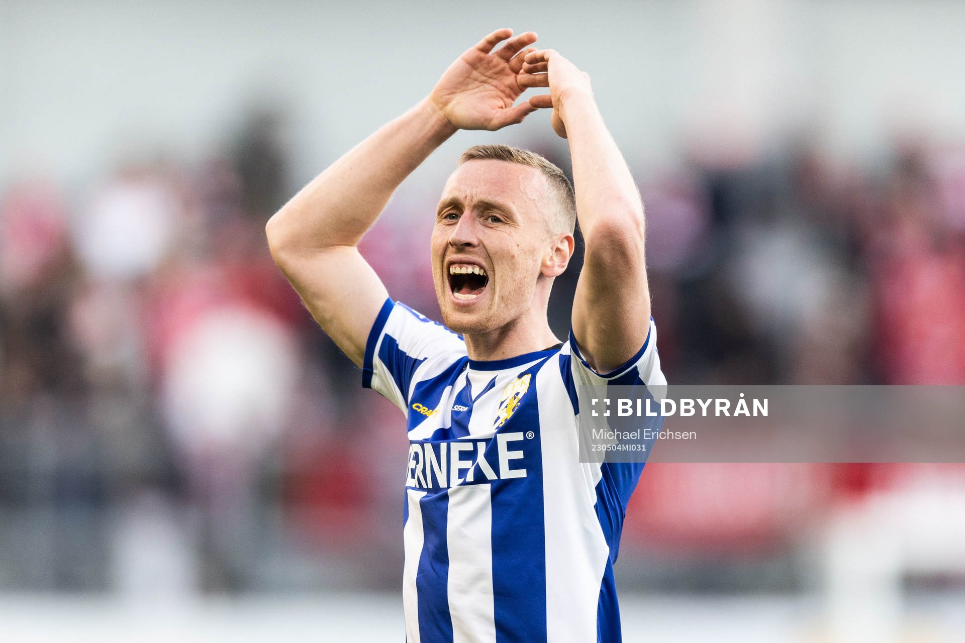 IFK Göteborgs Sebastian Ohlsson jublar