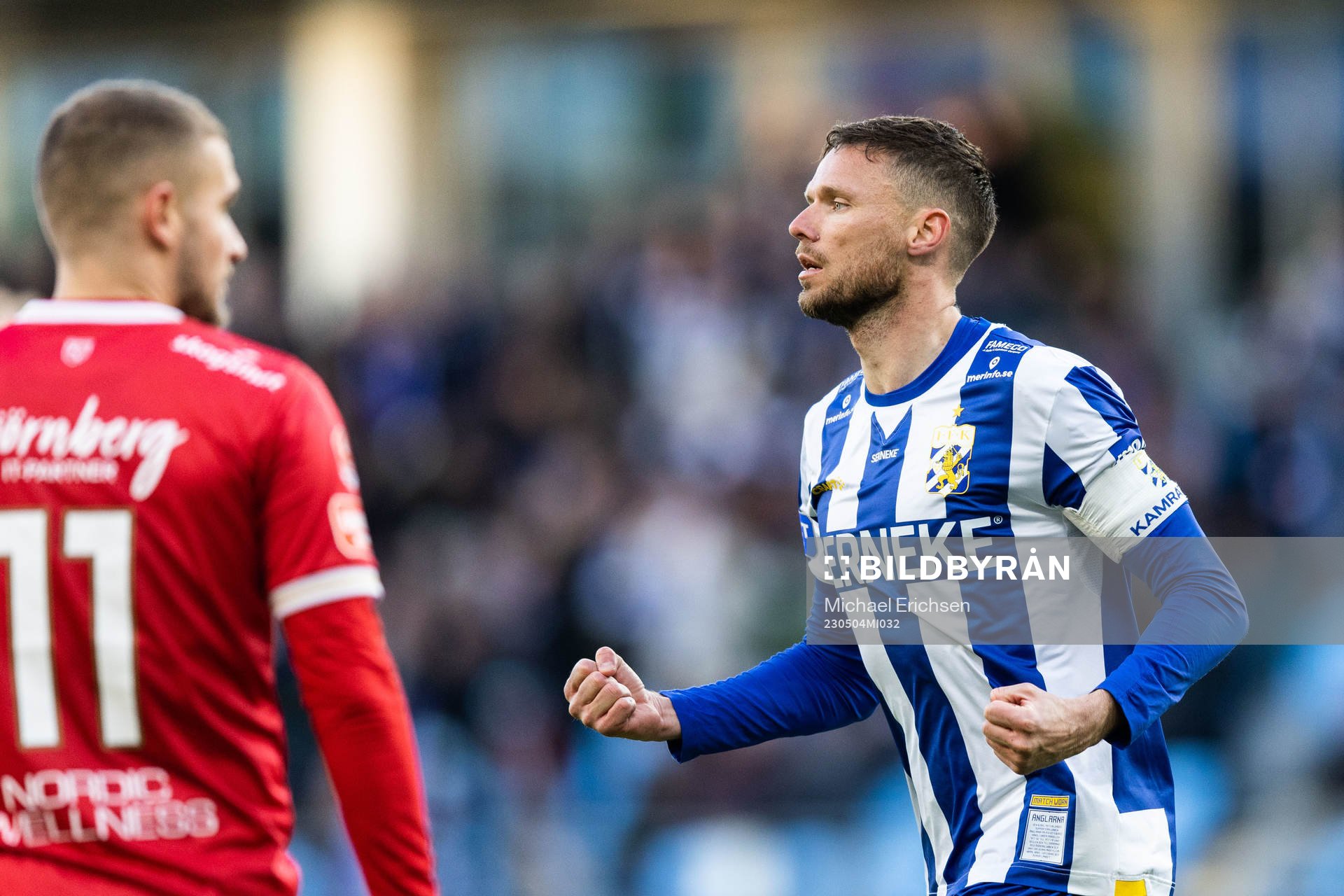 IFK Göteborgs Marcus Berg jublar