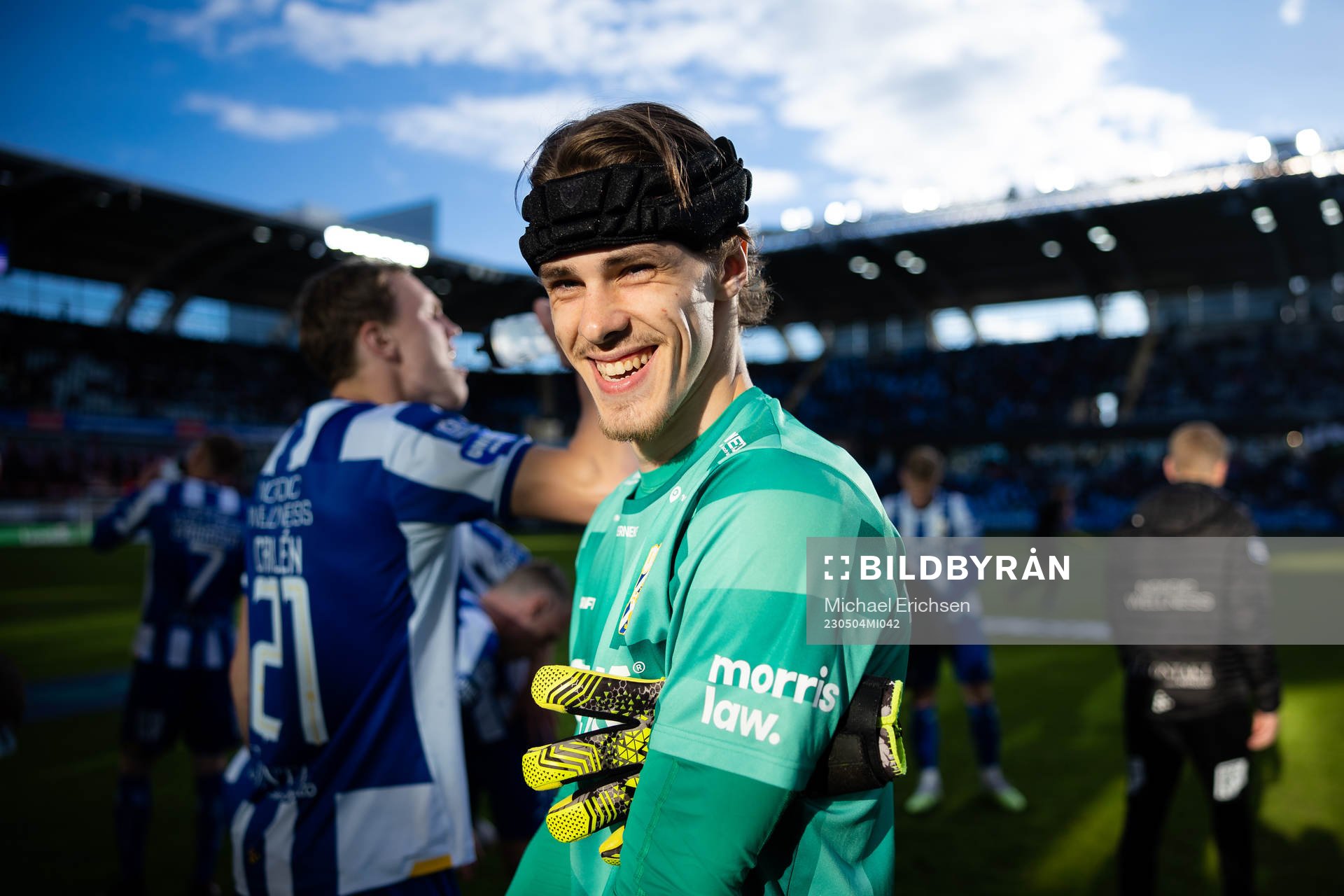 IFK Göteborgs målvakt Adam Benediktsson innan