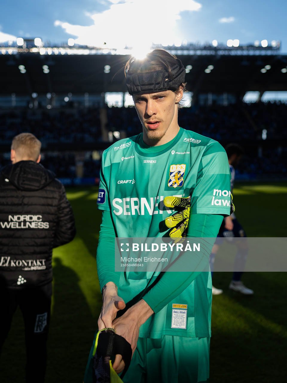 IFK Göteborgs målvakt Adam Benediktsson innan