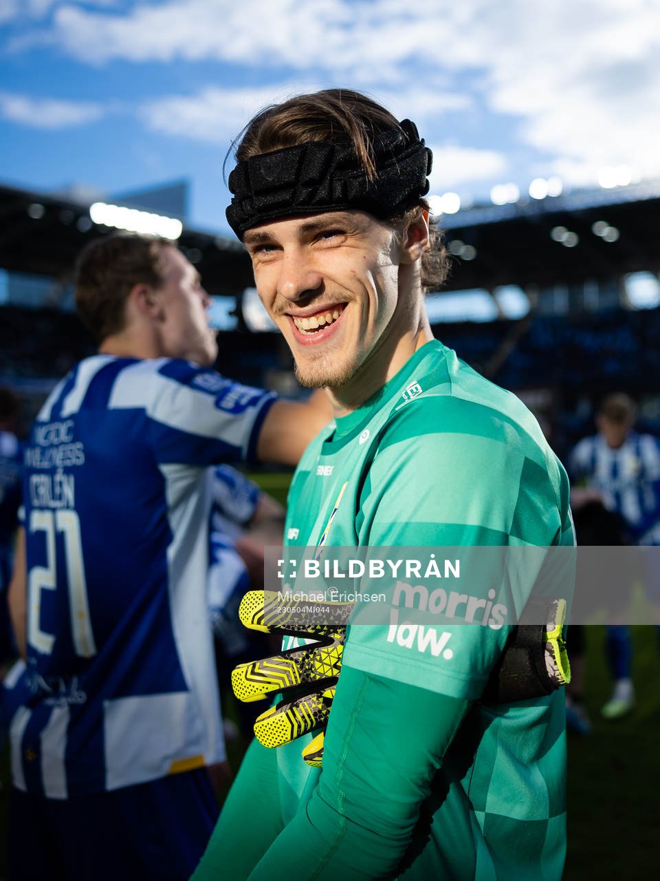 IFK Göteborgs målvakt Adam Benediktsson innan