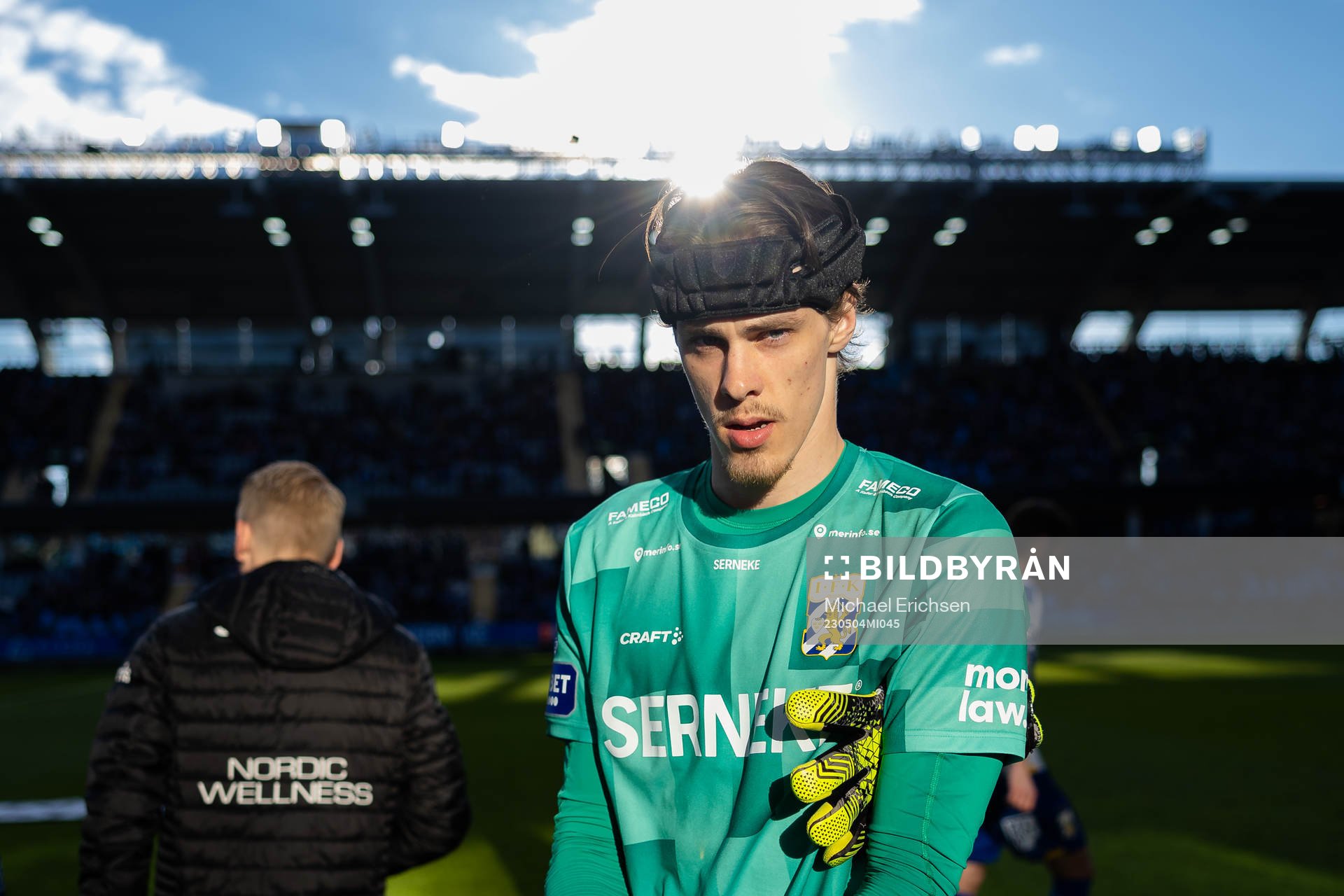 IFK Göteborgs målvakt Adam Benediktsson innan