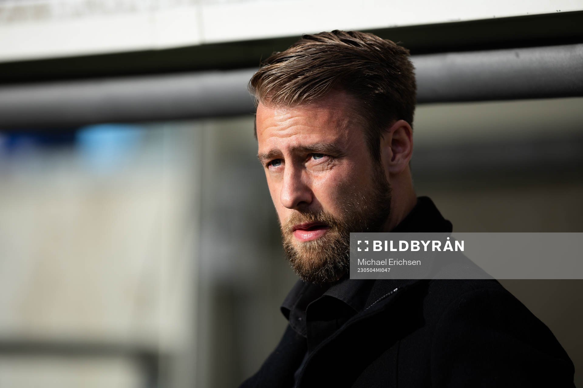 IFK Göteborgs tränare William Lundin innan