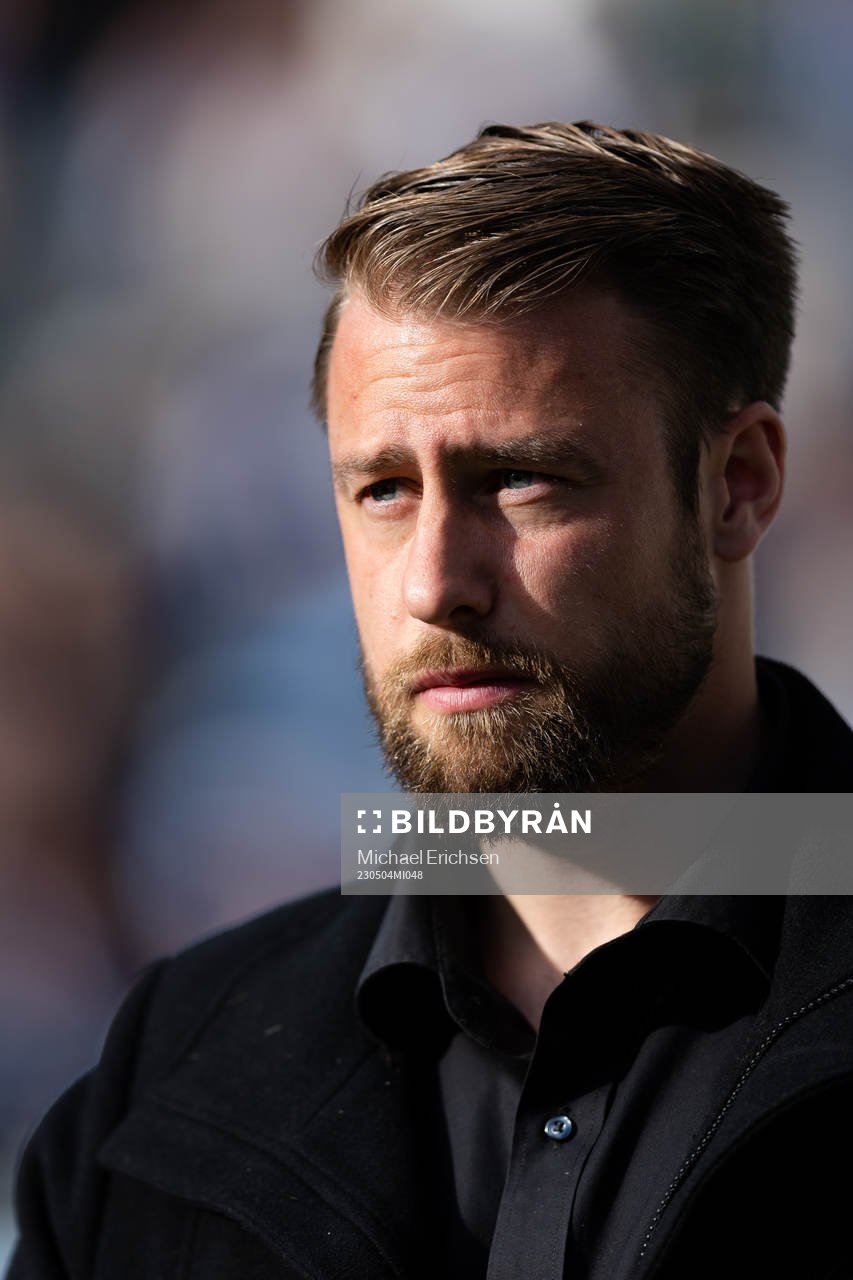 IFK Göteborgs tränare William Lundin innan