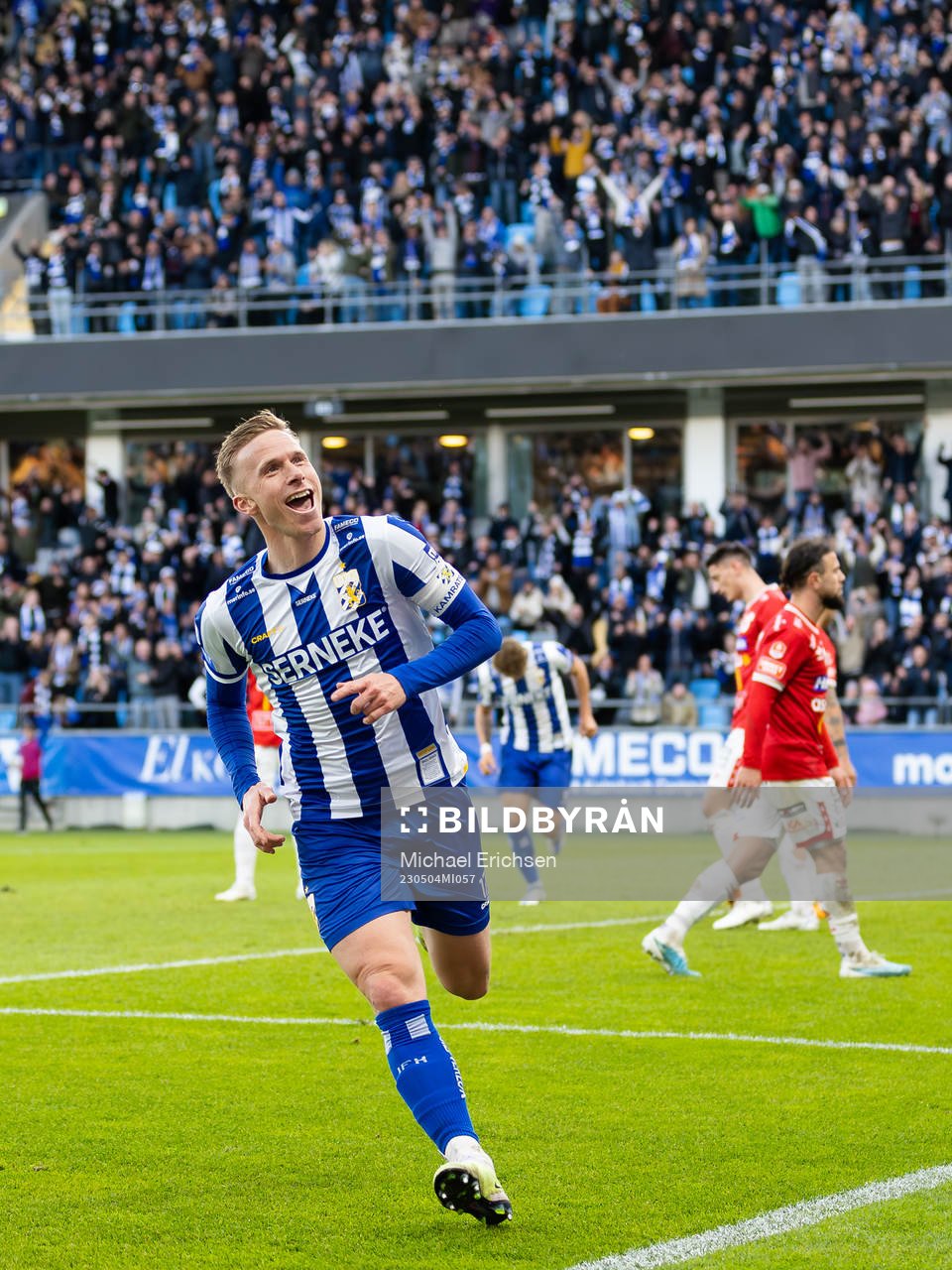 IFK Göteborgs Oscar Wendt jublar