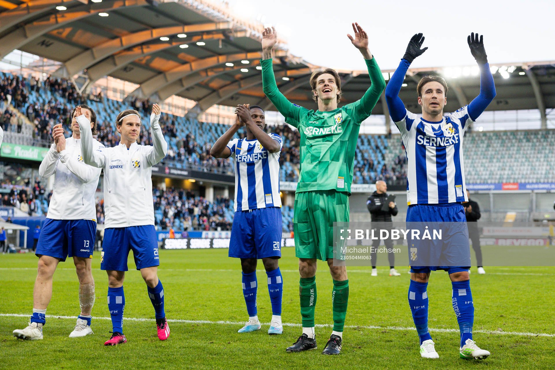 IFK Göteborgs Suleiman Abdullahi, målvakt Adam