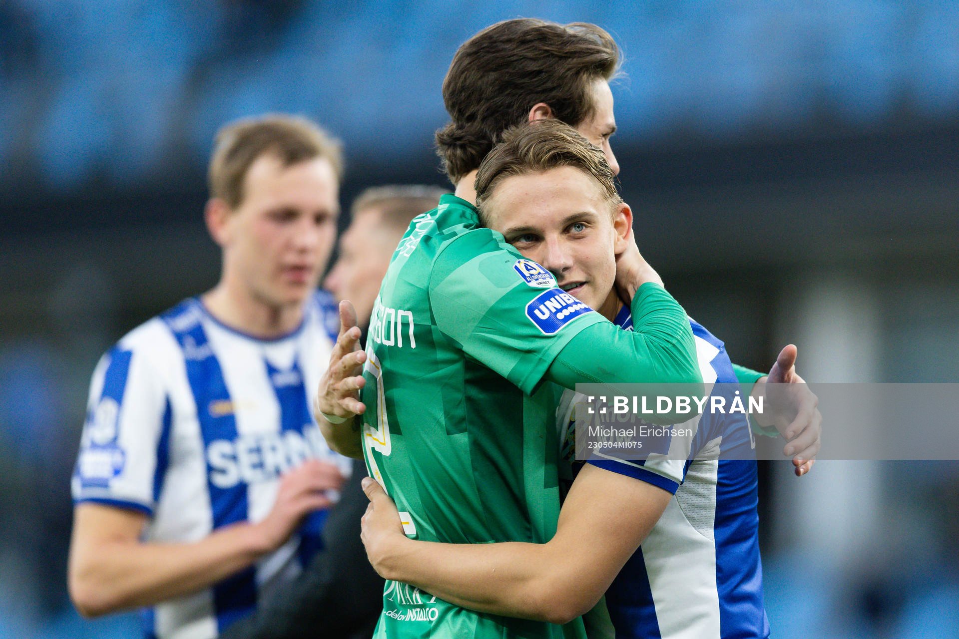 IFK Göteborgs målvakt Adam Benediktsson och Linus