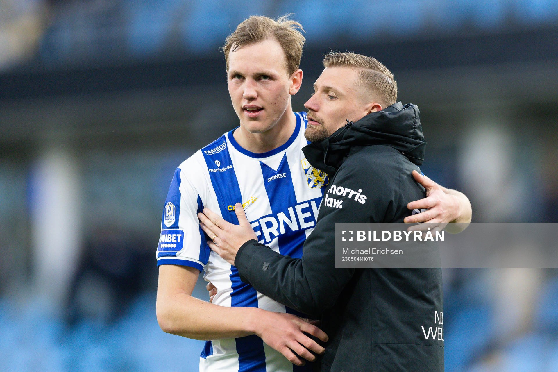 IFK Göteborgs Adam Carlén och Sebastian Eriksson