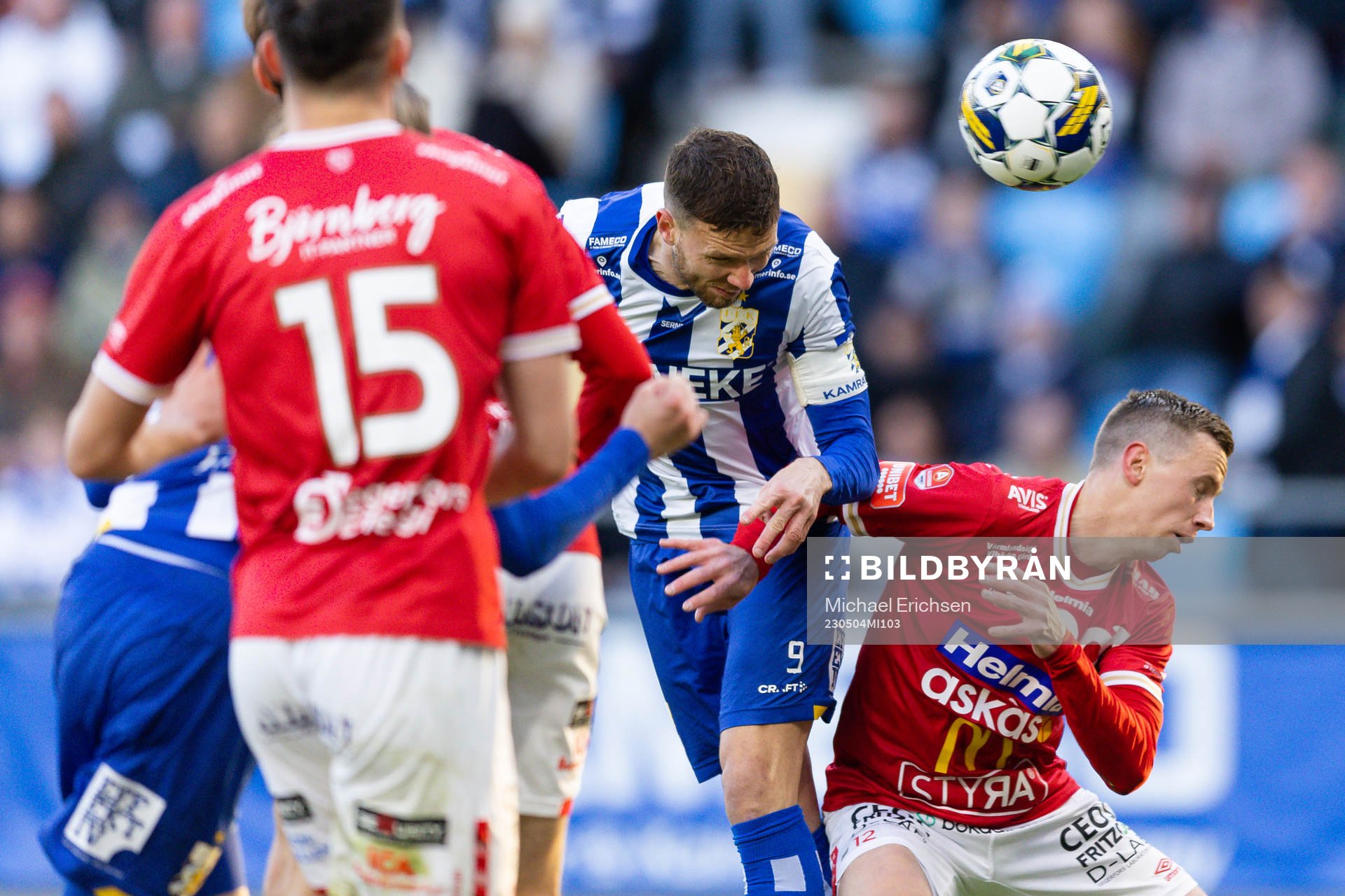 IFK Göteborgs Marcus Berg nickar in 4-0