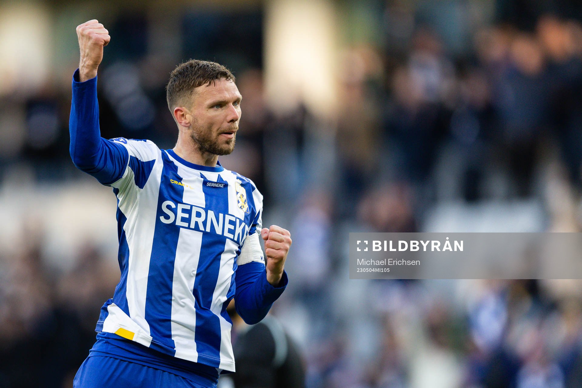 IFK Göteborgs Marcus Berg jublar