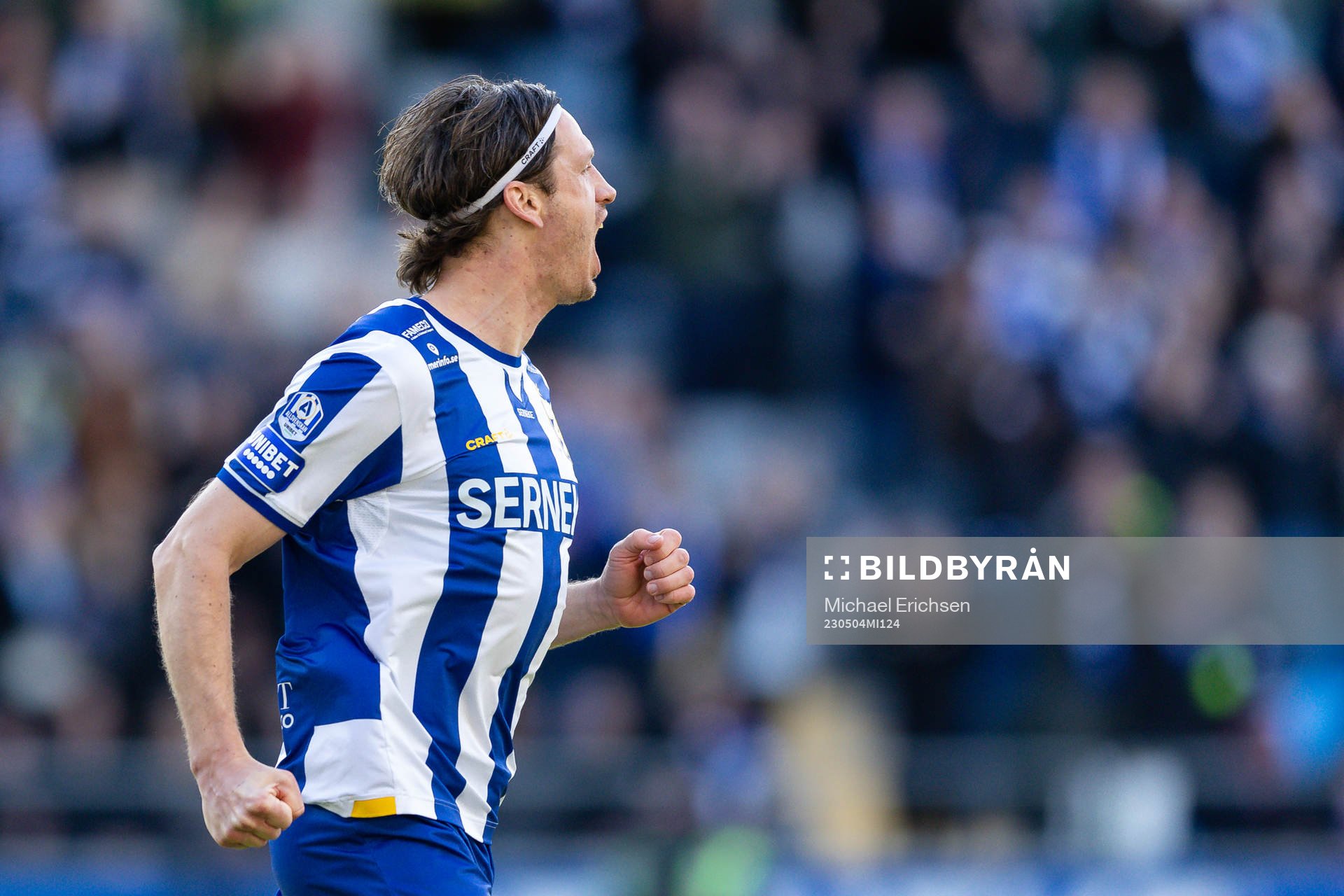 IFK Göteborgs Gustav Svensson jublar