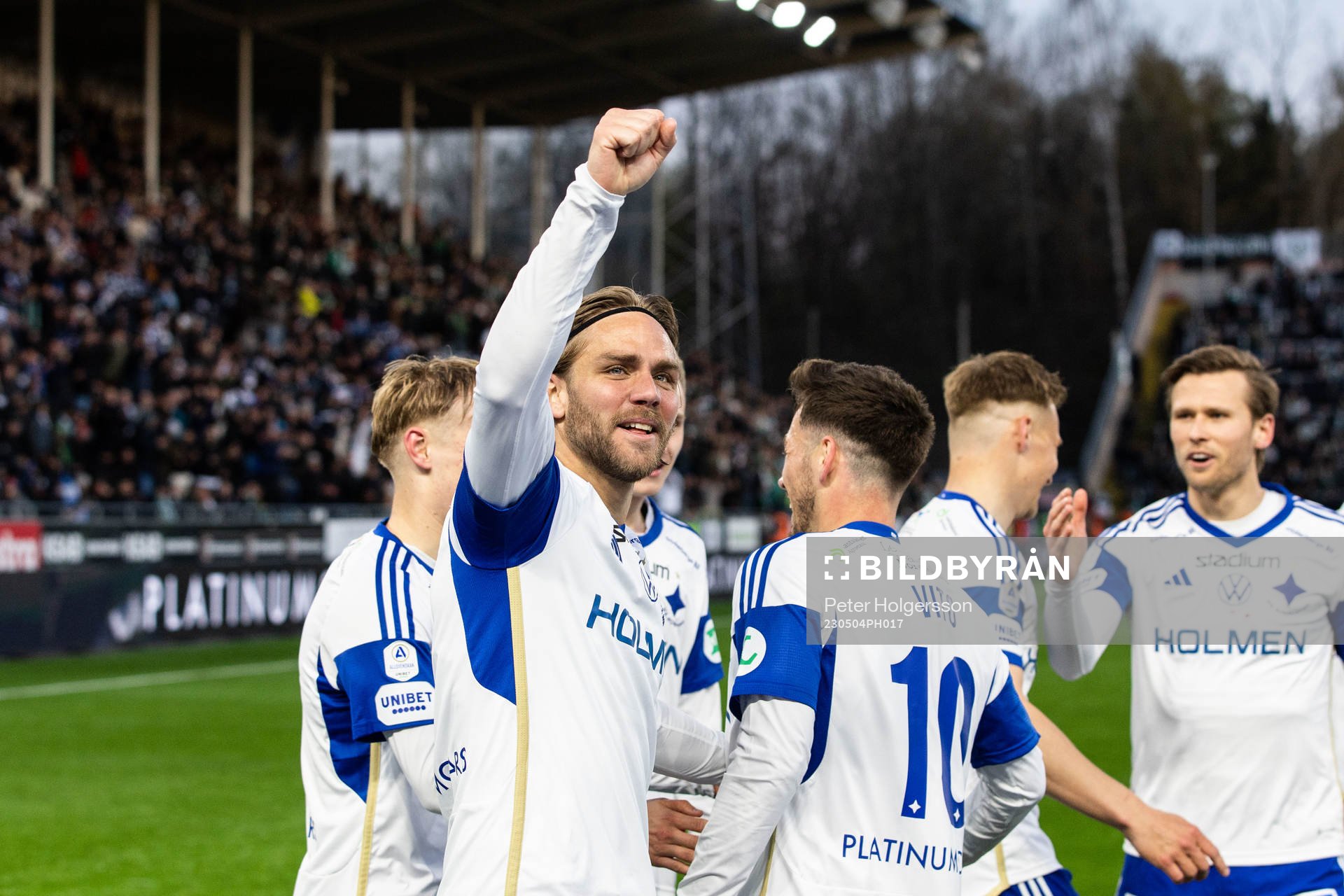 IFK Norrköpings Christoffer Nyman jublar